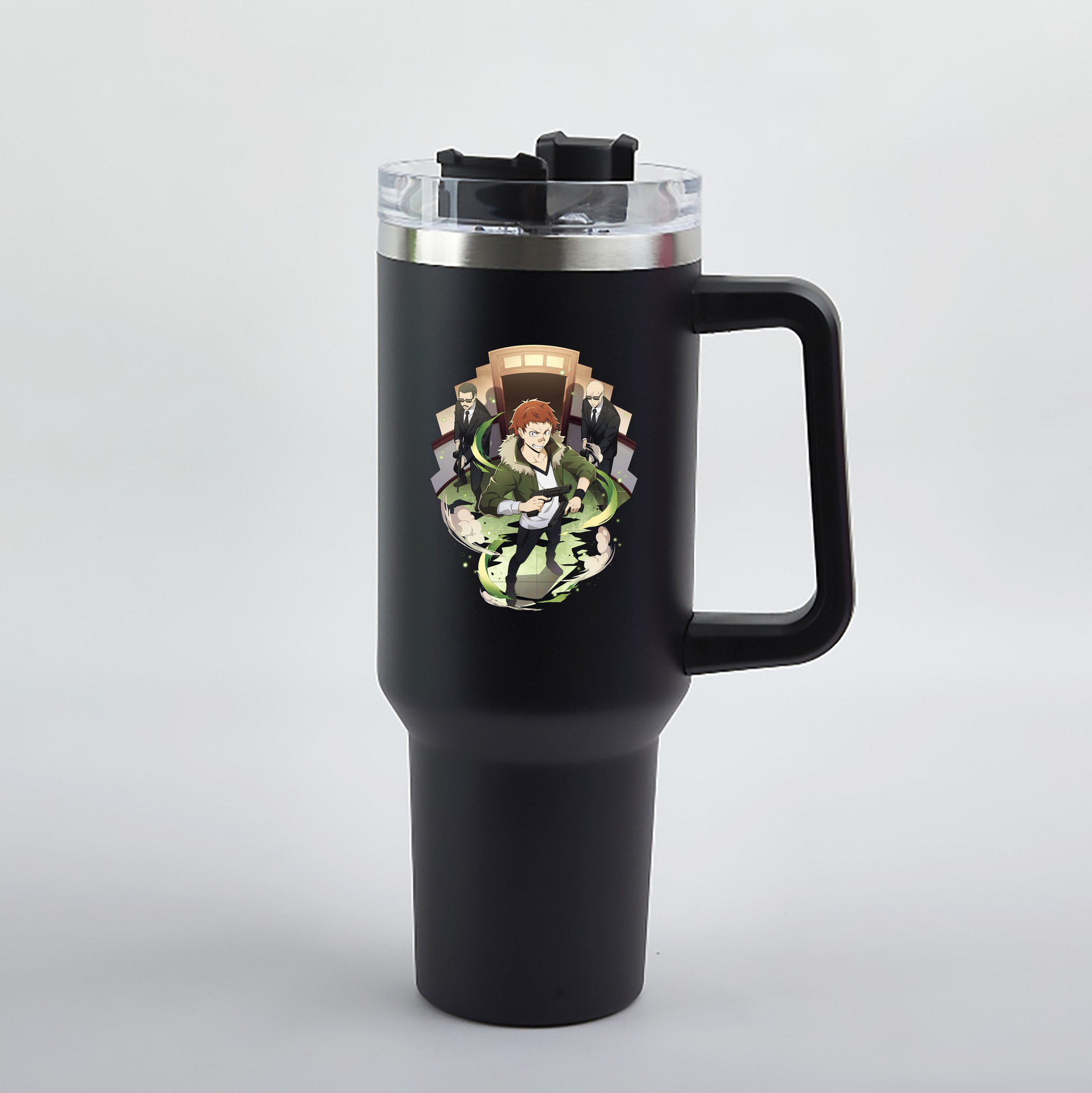 （画像用） 文豪ストレイドッグス Bungo Stray Dogs 1200mL車用タンブラー（カラープリント）
