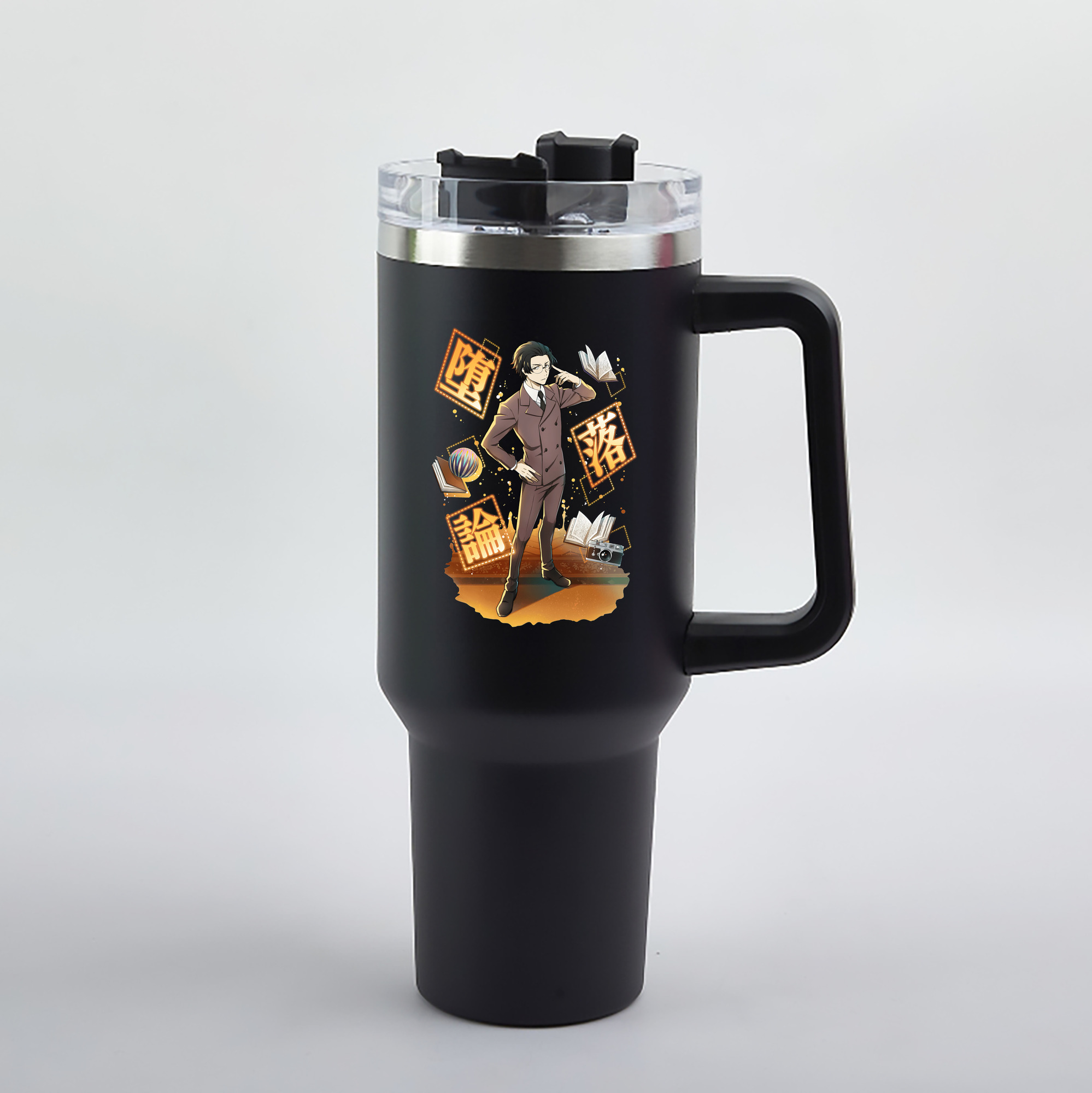 （画像用） 文豪ストレイドッグス Bungo Stray Dogs 1200mL車用タンブラー（カラープリント）