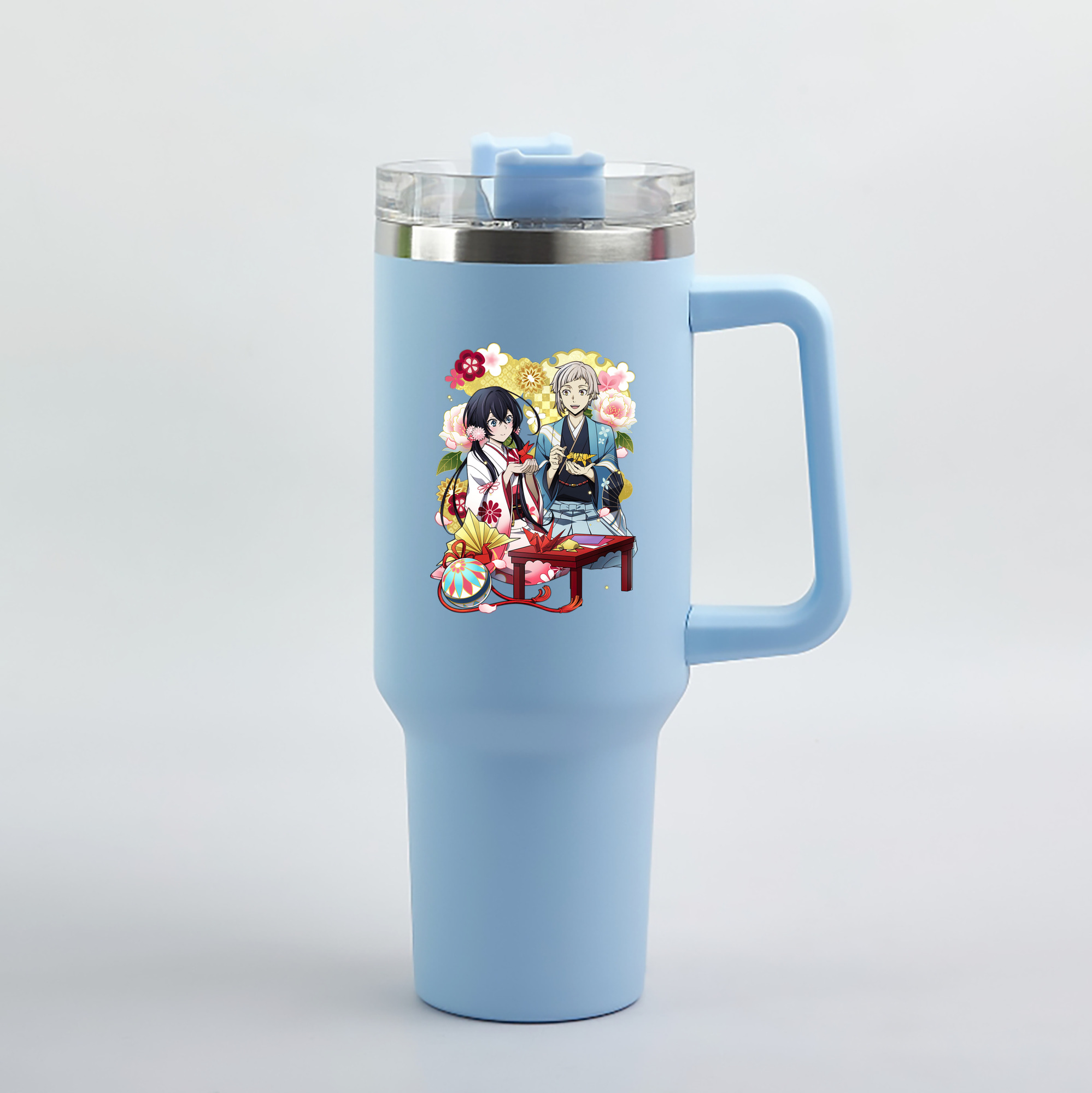 （画像用） 文豪ストレイドッグス Bungo Stray Dogs 1200mL車用タンブラー（カラープリント）