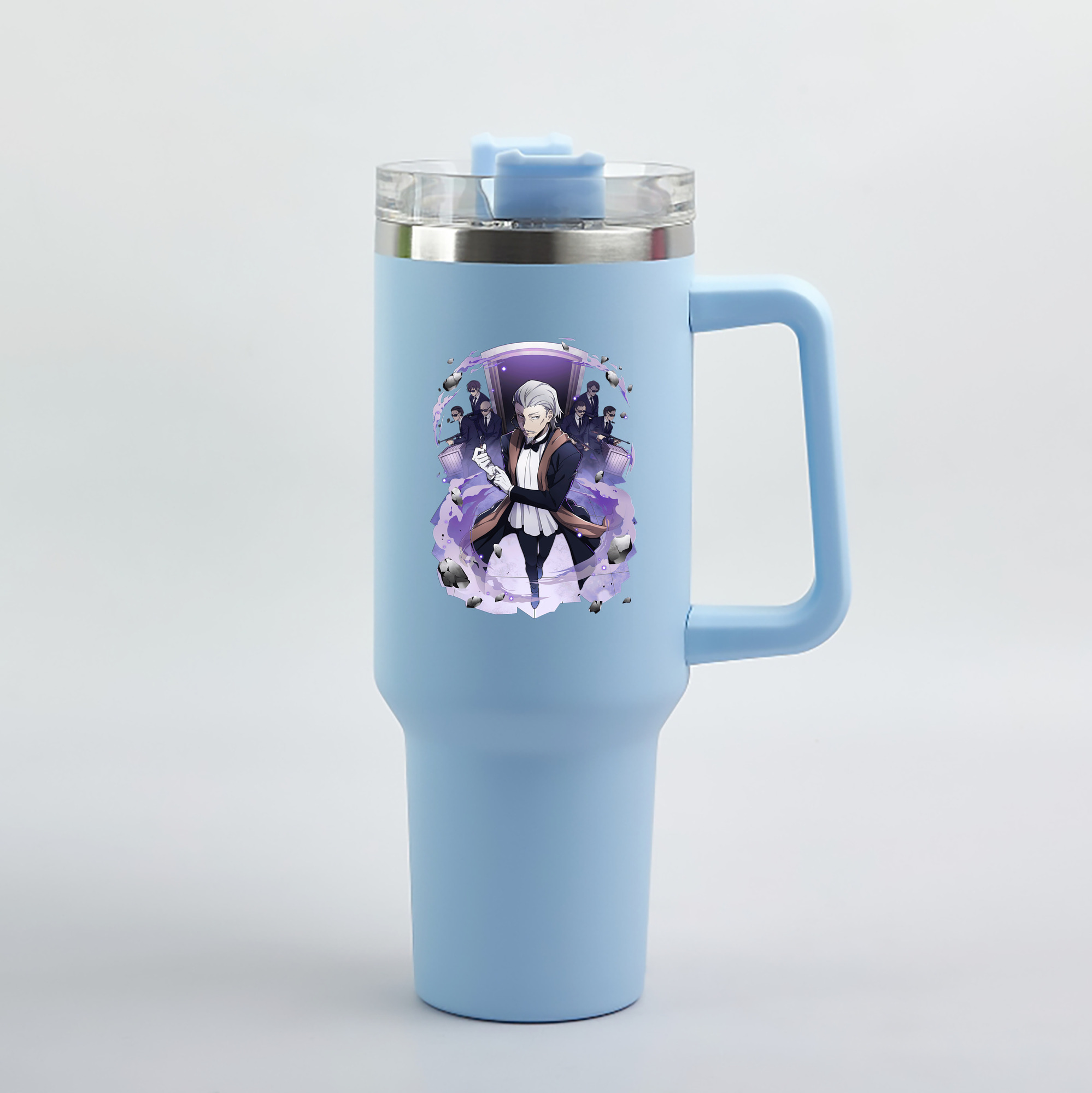 （画像用） 文豪ストレイドッグス Bungo Stray Dogs 1200mL車用タンブラー（カラープリント）
