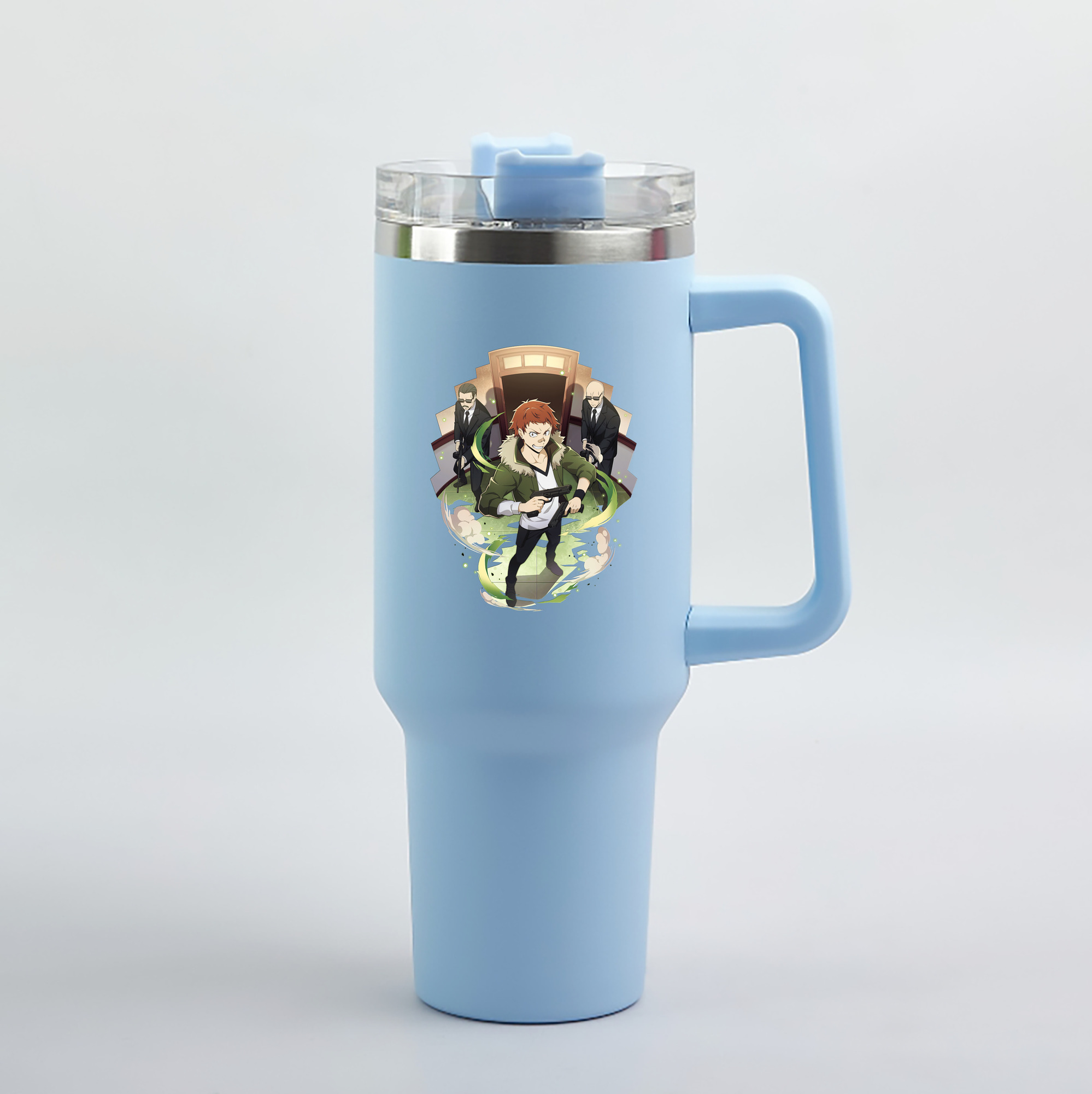 （画像用） 文豪ストレイドッグス Bungo Stray Dogs 1200mL車用タンブラー（カラープリント）