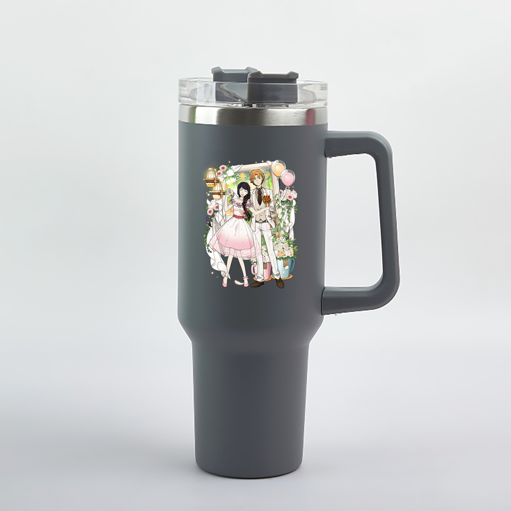 （画像用） 文豪ストレイドッグス Bungo Stray Dogs 1200mL車用タンブラー（カラープリント）