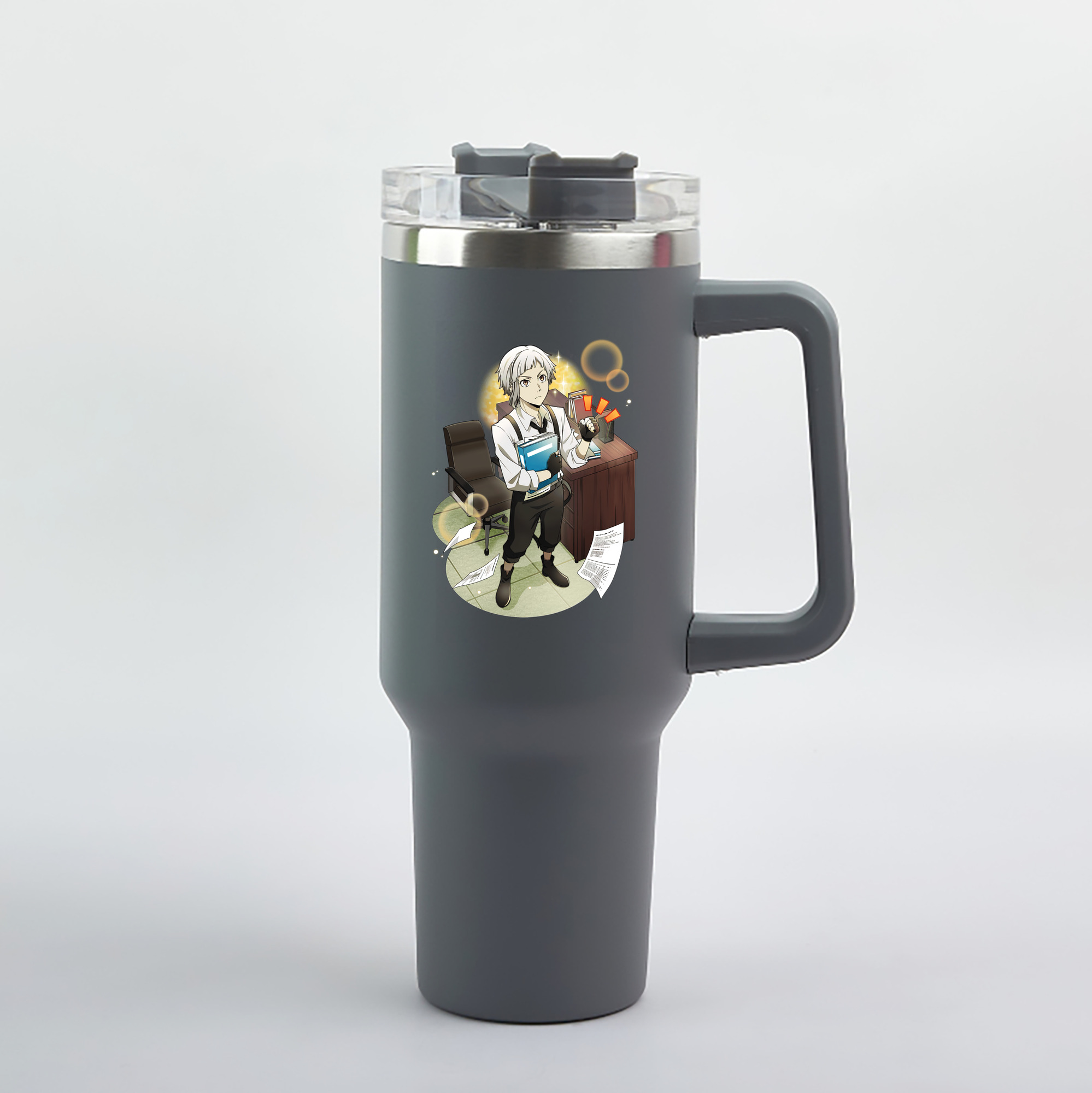 （画像用） 文豪ストレイドッグス Bungo Stray Dogs 1200mL車用タンブラー（カラープリント）