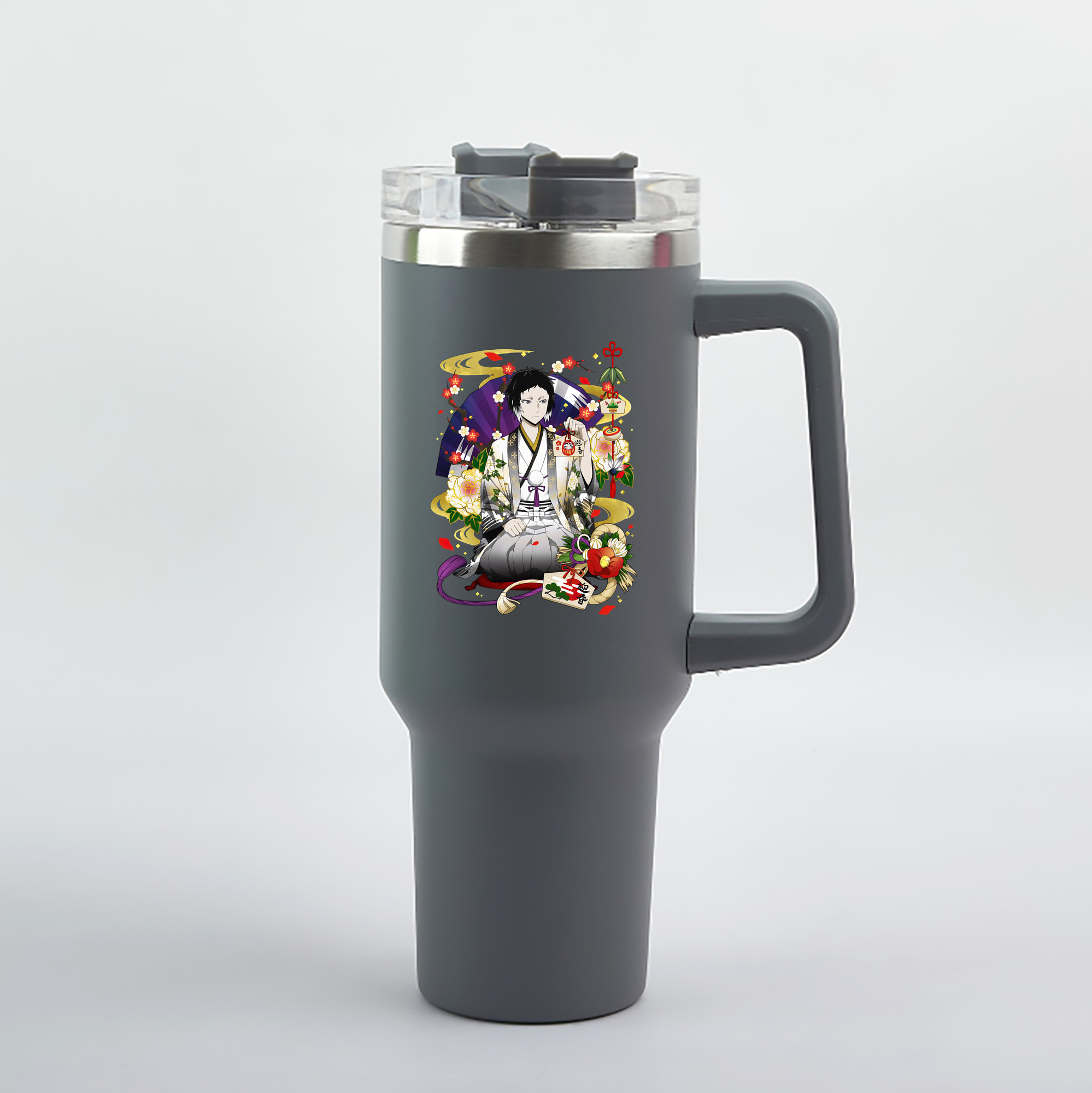 （画像用） 文豪ストレイドッグス Bungo Stray Dogs 1200mL車用タンブラー（カラープリント）