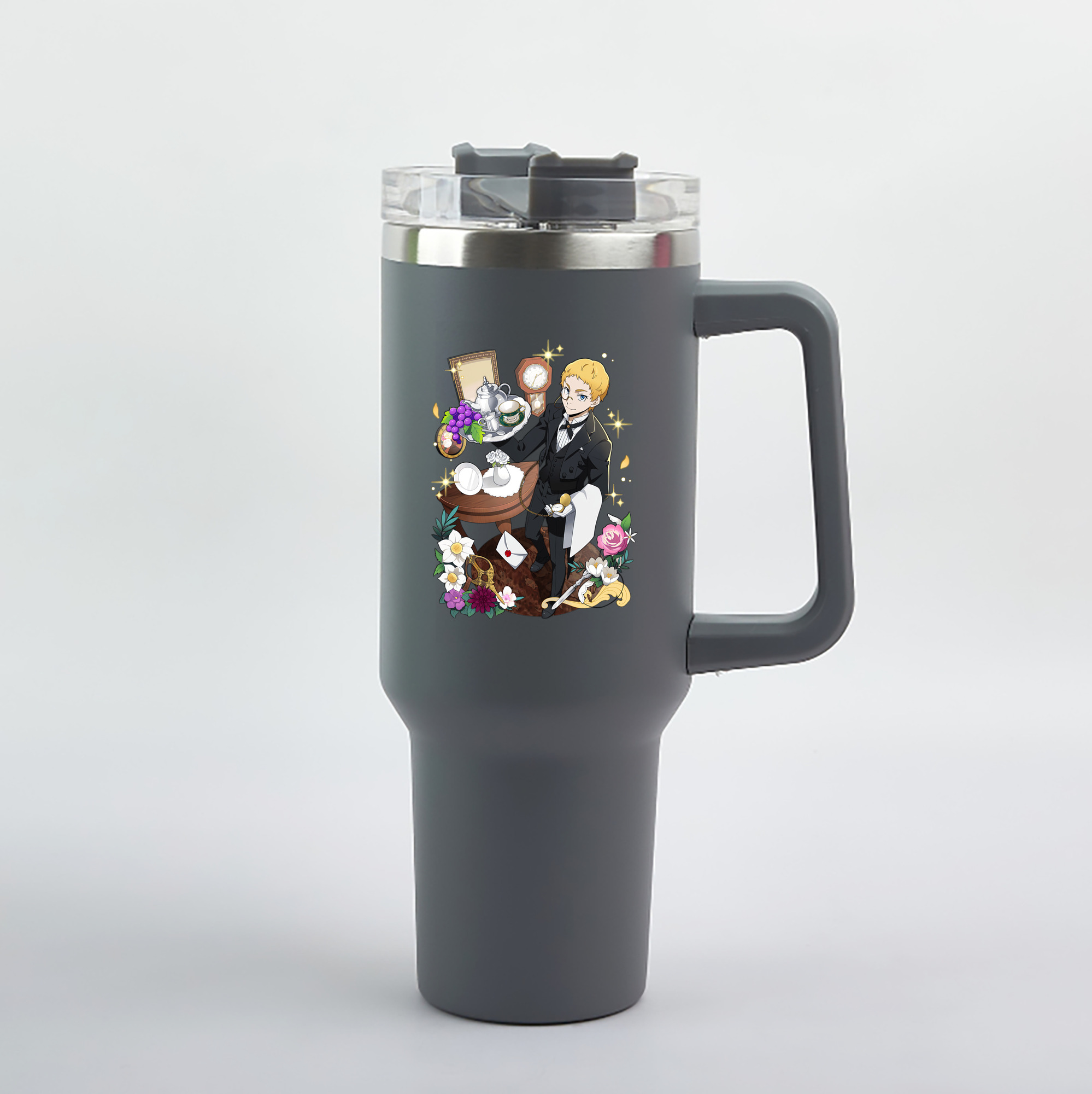 （画像用） 文豪ストレイドッグス Bungo Stray Dogs 1200mL車用タンブラー（カラープリント）