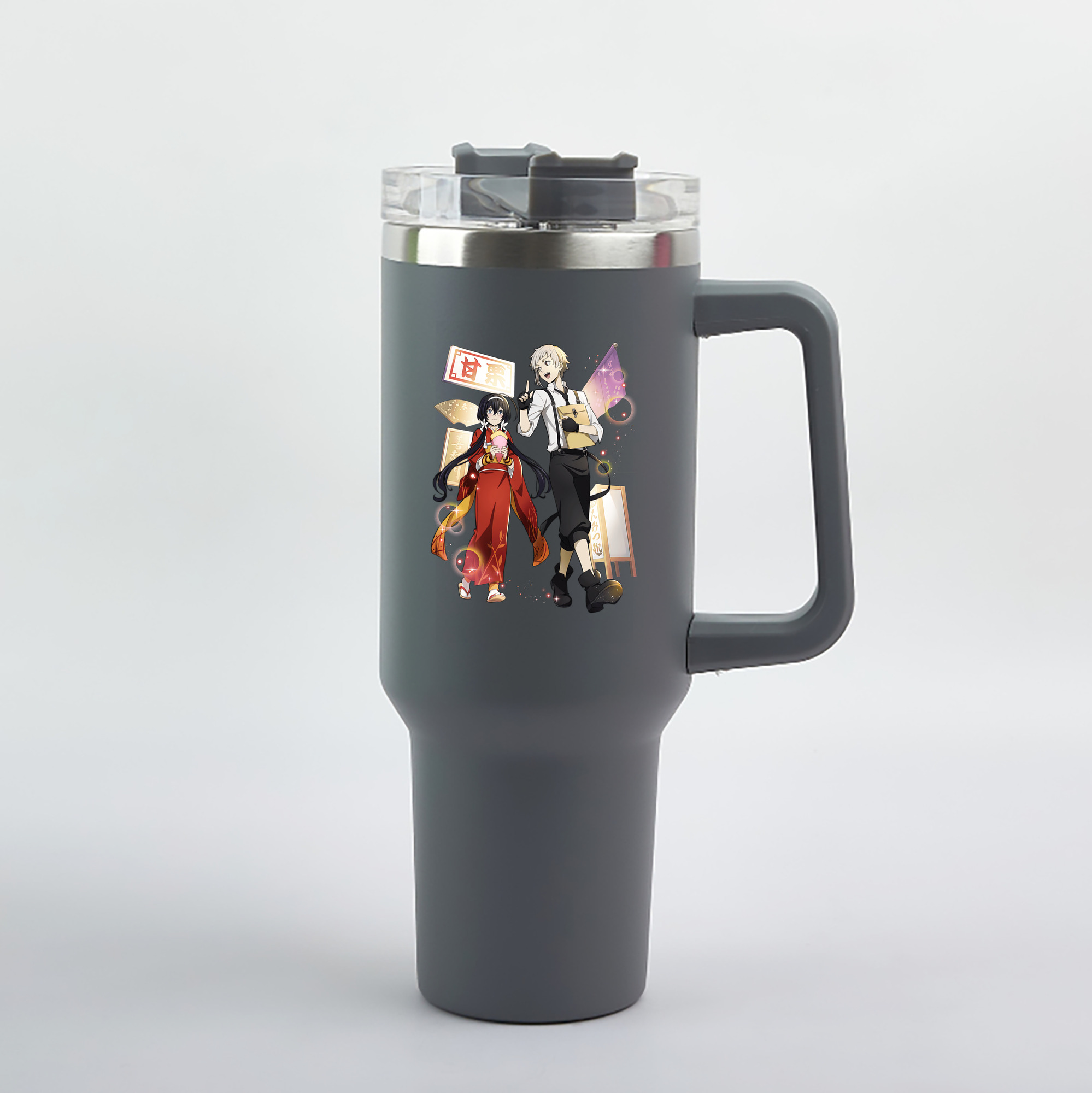 （画像用） 文豪ストレイドッグス Bungo Stray Dogs 1200mL車用タンブラー（カラープリント）