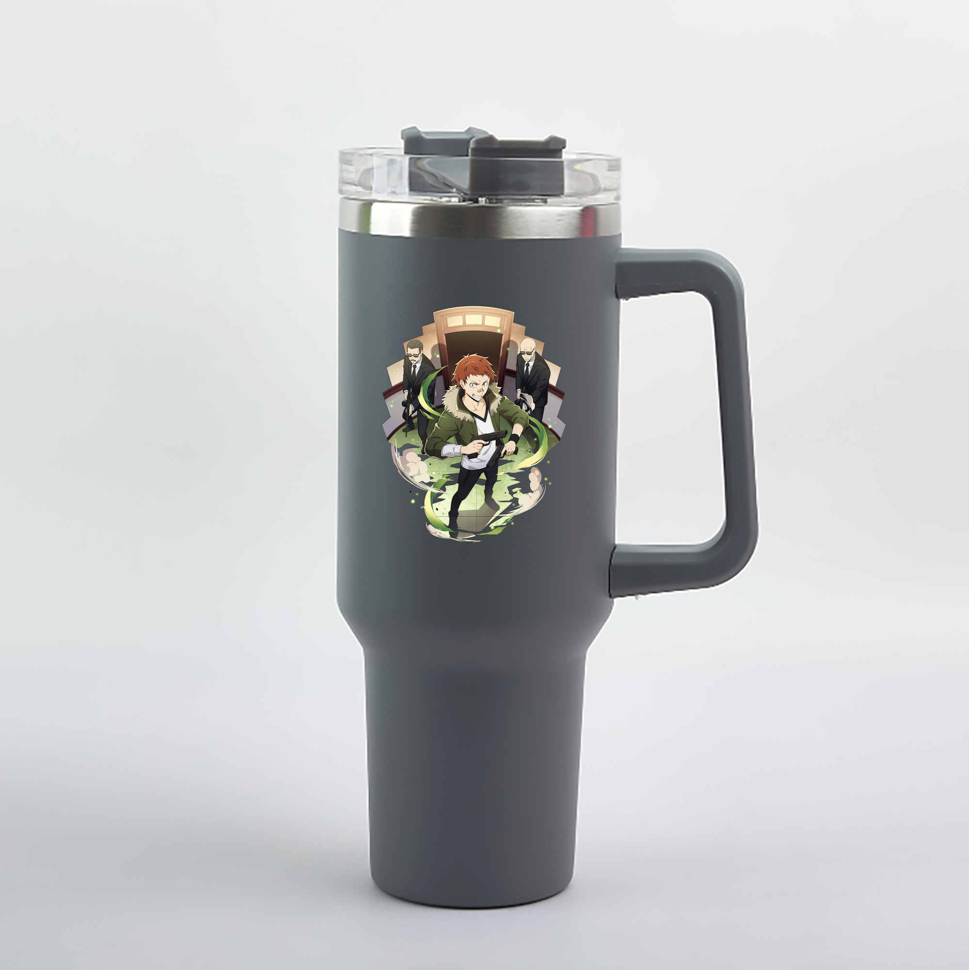 （画像用） 文豪ストレイドッグス Bungo Stray Dogs 1200mL車用タンブラー（カラープリント）