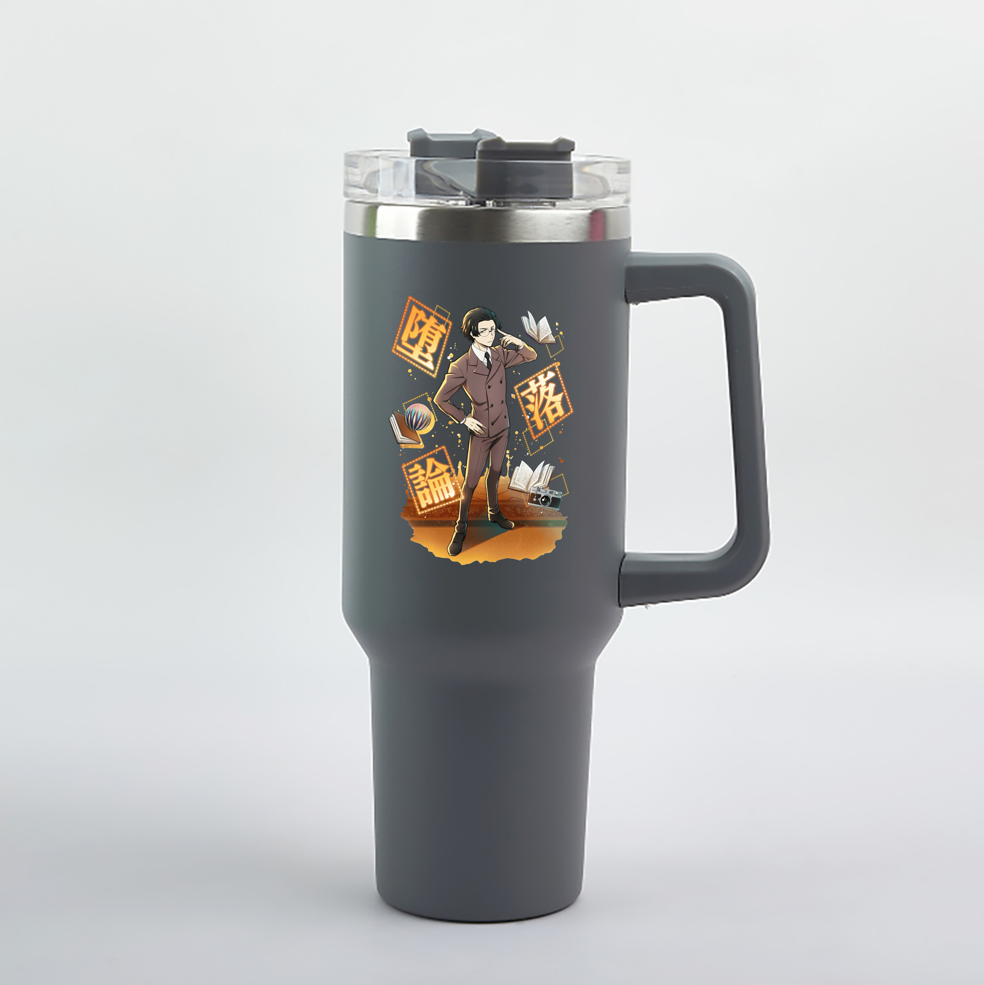 （画像用） 文豪ストレイドッグス Bungo Stray Dogs 1200mL車用タンブラー（カラープリント）