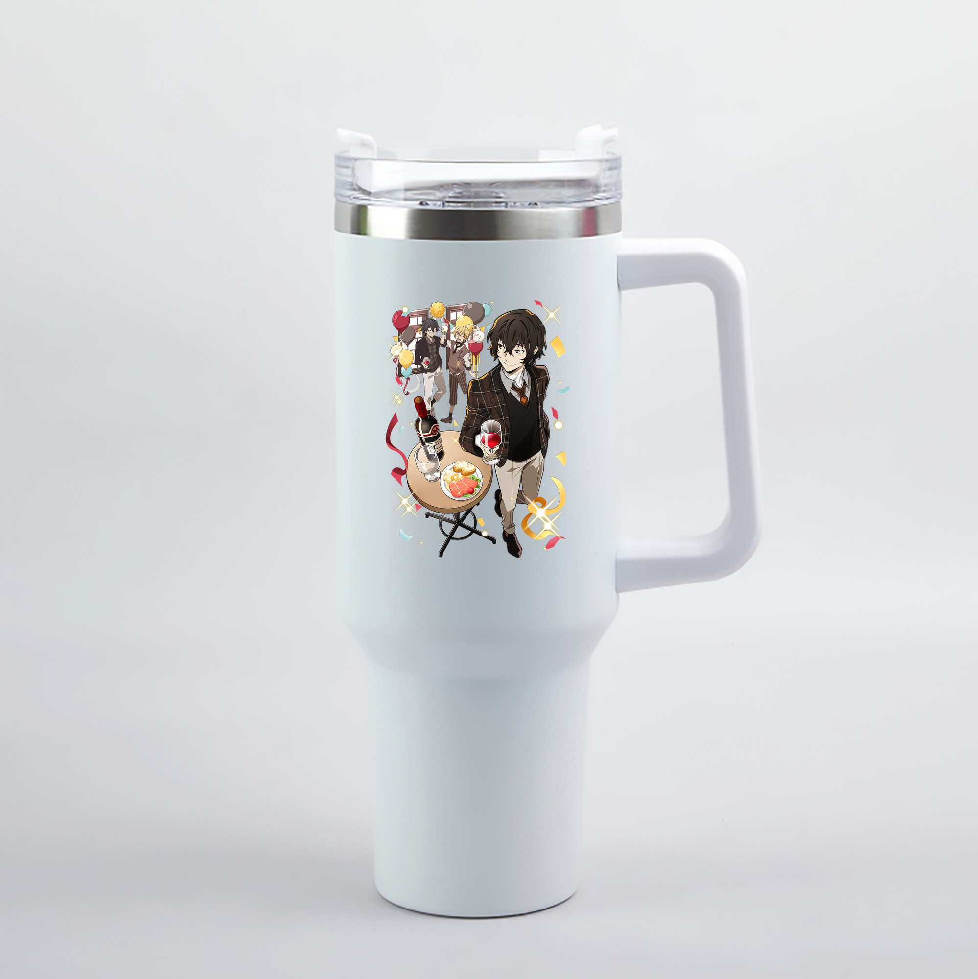 （画像用） 文豪ストレイドッグス Bungo Stray Dogs 1200mL車用タンブラー（カラープリント）