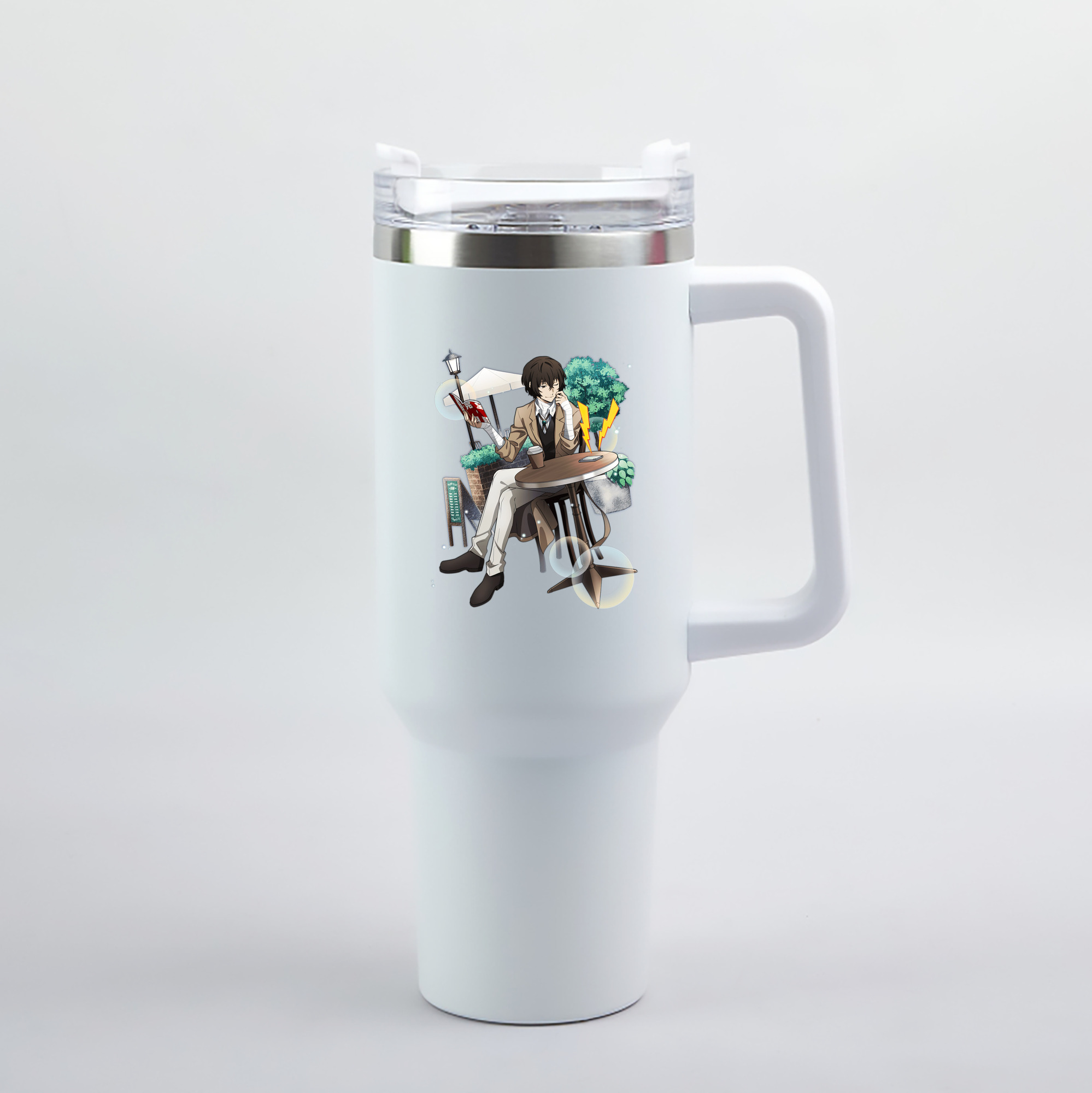 （画像用） 文豪ストレイドッグス Bungo Stray Dogs 1200mL車用タンブラー（カラープリント）