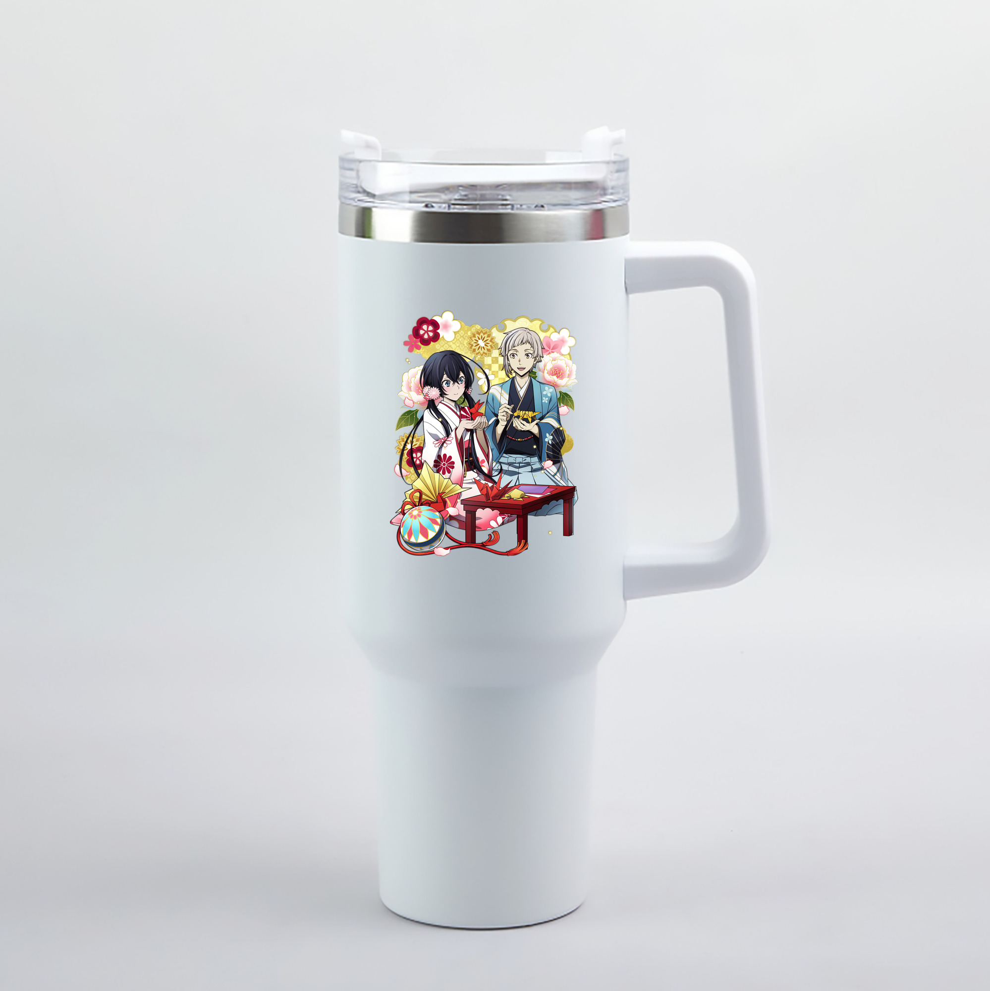 （画像用） 文豪ストレイドッグス Bungo Stray Dogs 1200mL車用タンブラー（カラープリント）