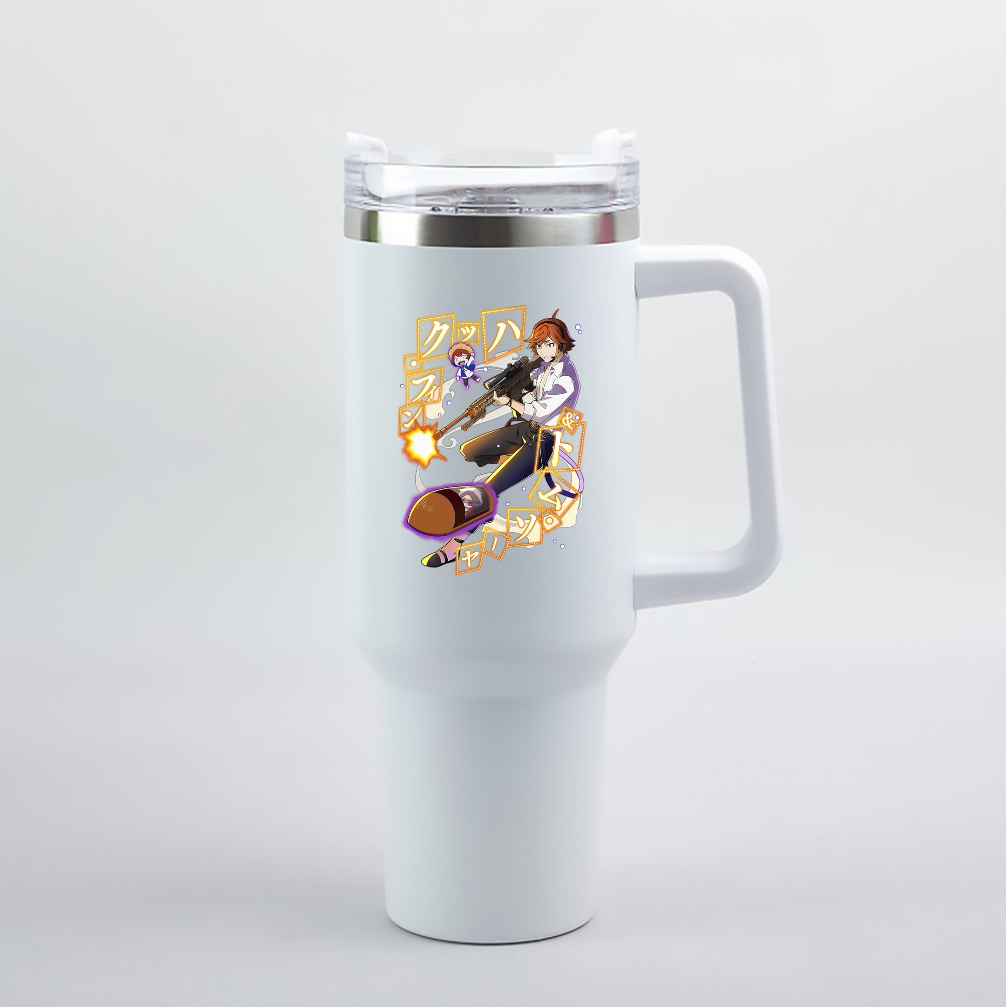 （画像用） 文豪ストレイドッグス Bungo Stray Dogs 1200mL車用タンブラー（カラープリント）