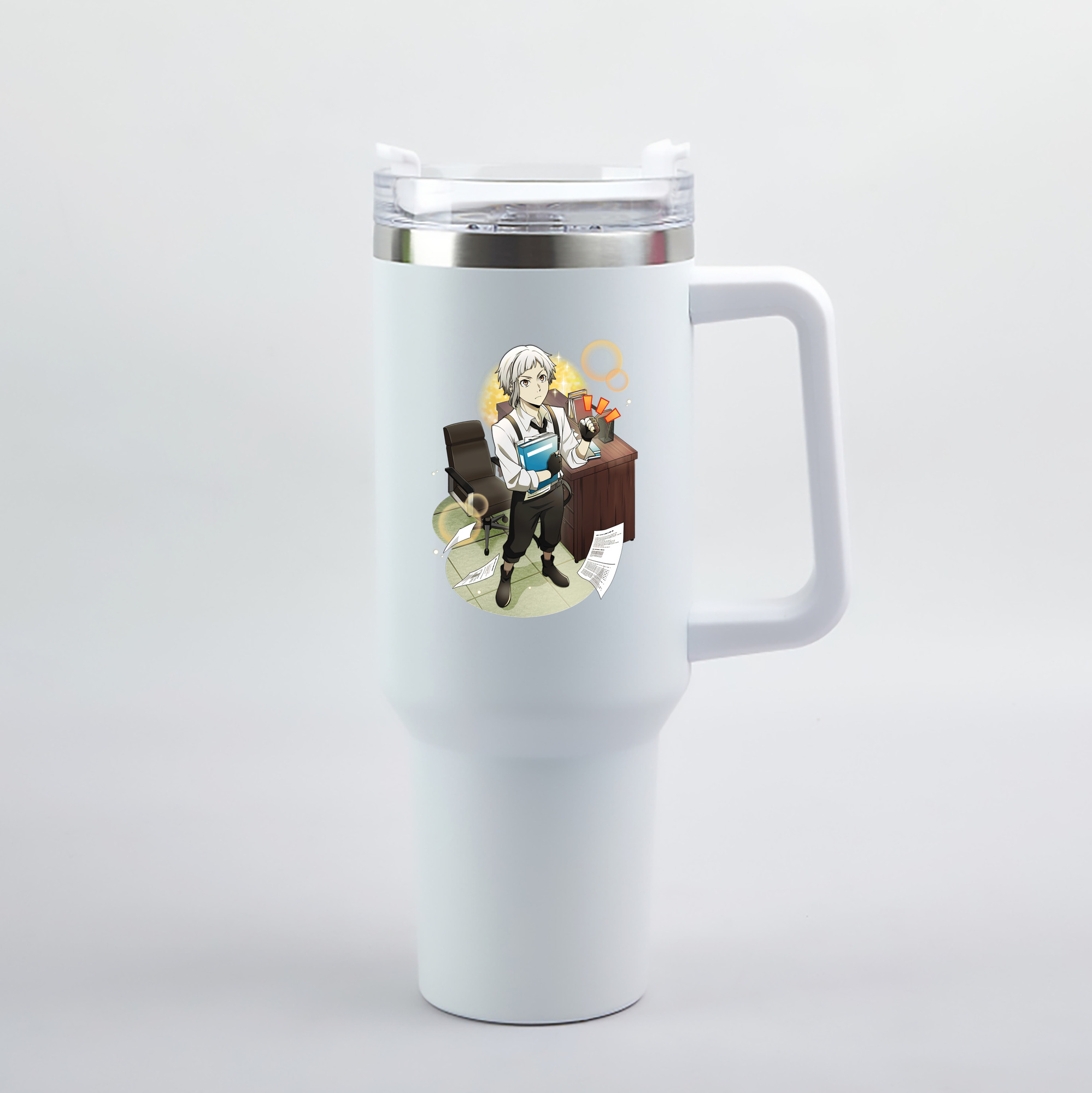 （画像用） 文豪ストレイドッグス Bungo Stray Dogs 1200mL車用タンブラー（カラープリント）