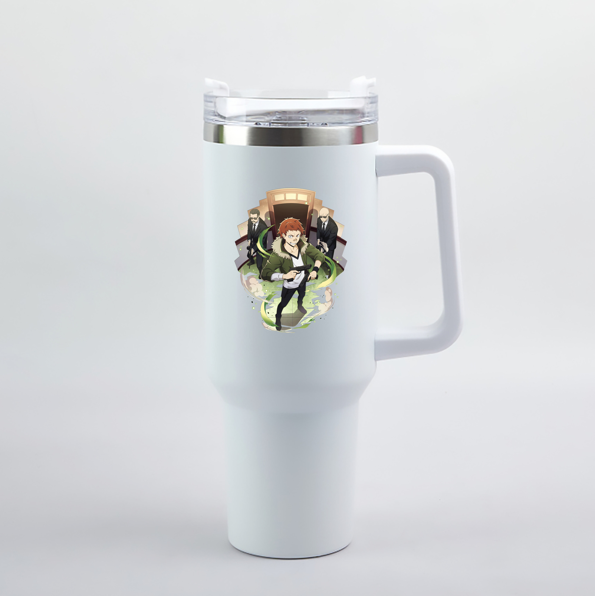 （画像用） 文豪ストレイドッグス Bungo Stray Dogs 1200mL車用タンブラー（カラープリント）