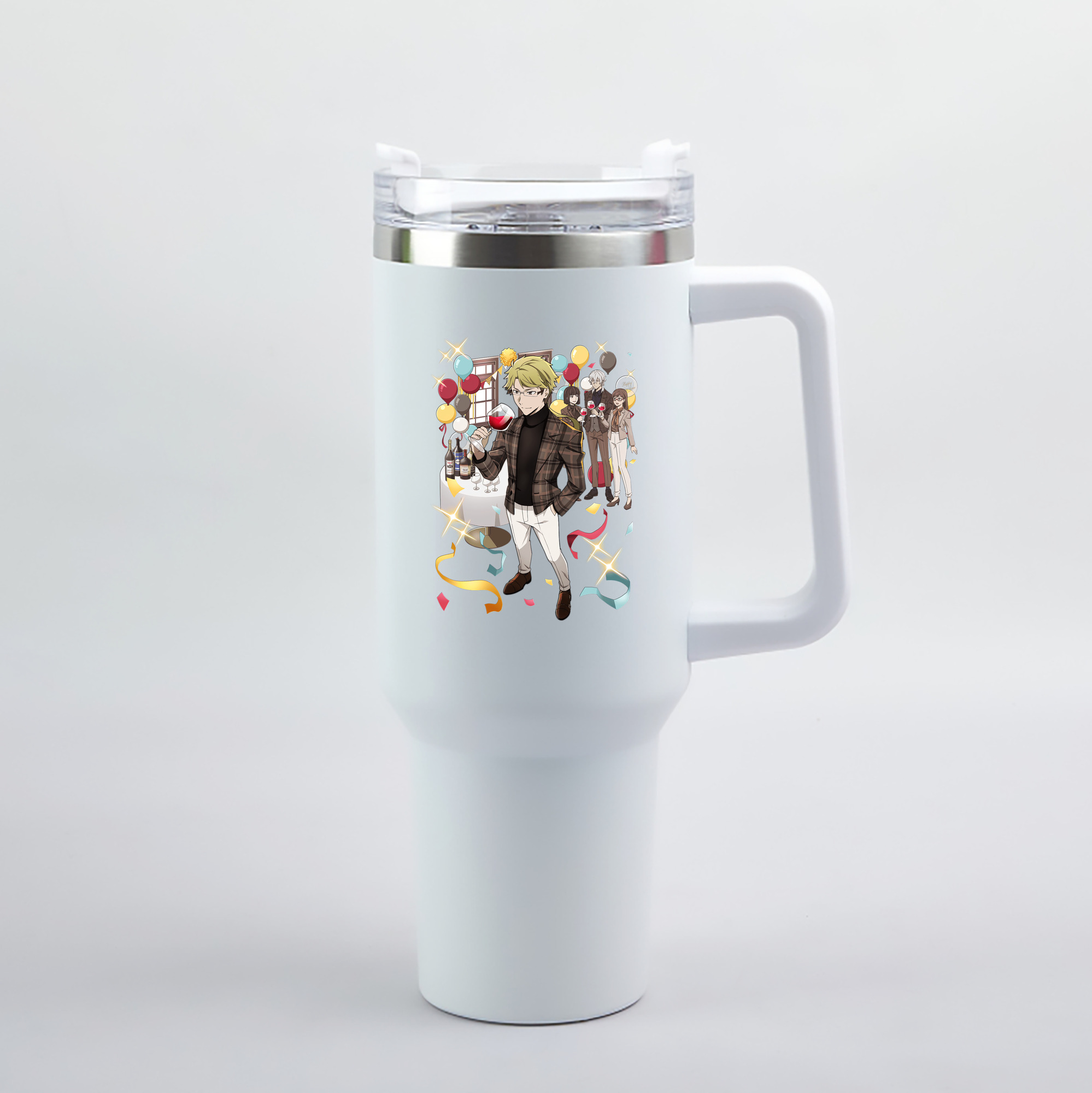 （画像用） 文豪ストレイドッグス Bungo Stray Dogs 1200mL車用タンブラー（カラープリント）