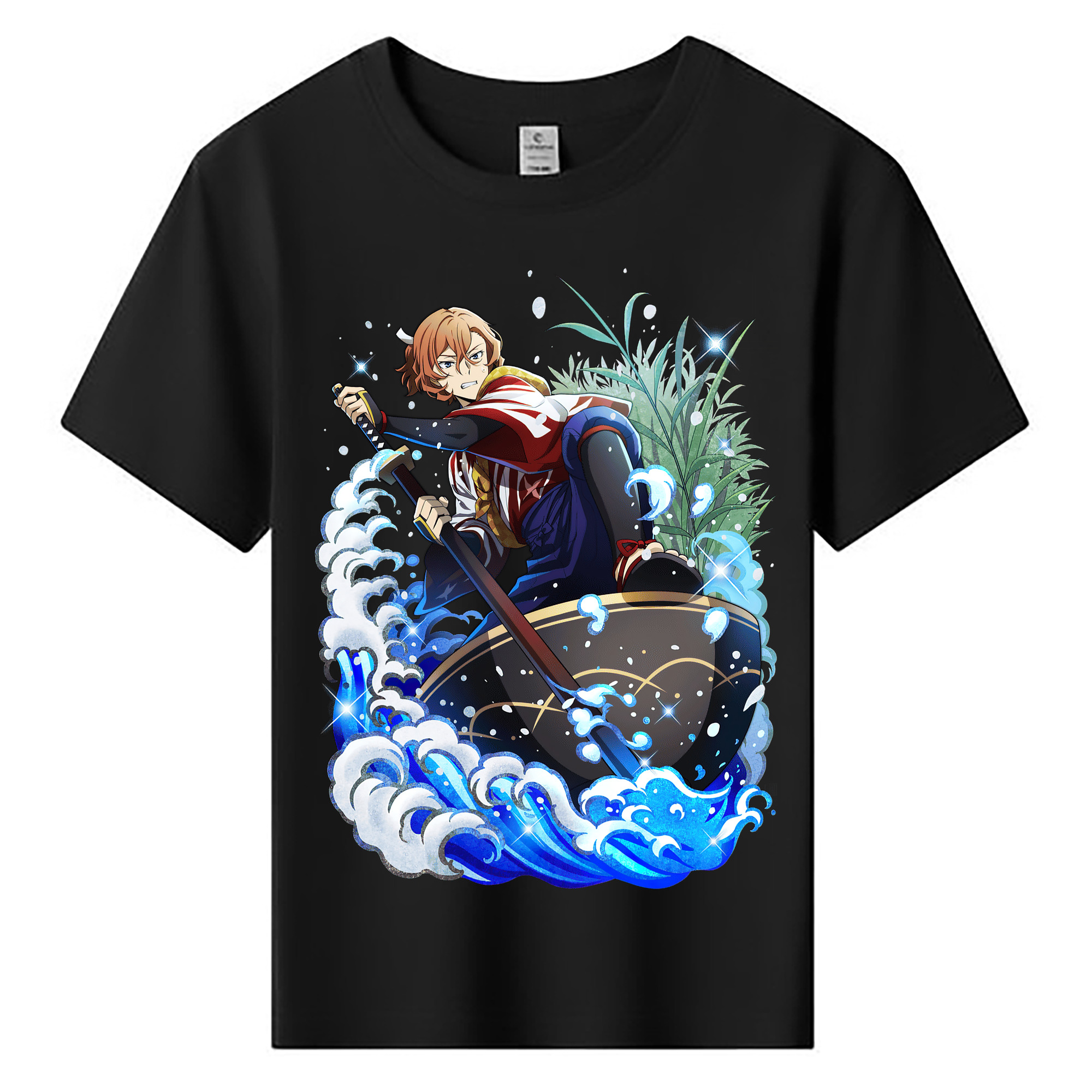 （画像用） 文豪ストレイドッグス Bungo Stray Dogs 綿100％キッズTシャツ（フロントプリント）
