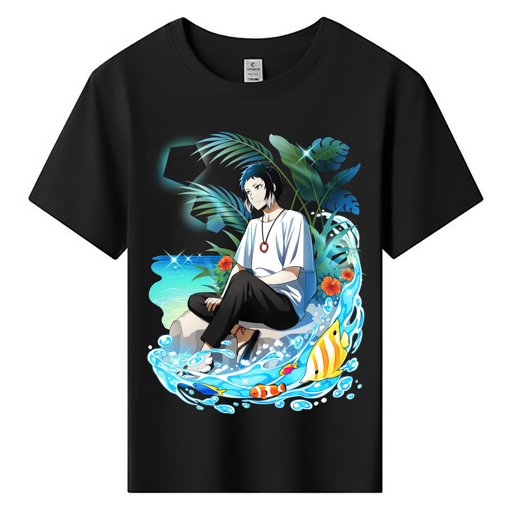 （画像用） 文豪ストレイドッグス Bungo Stray Dogs 綿100％キッズTシャツ（フロントプリント）