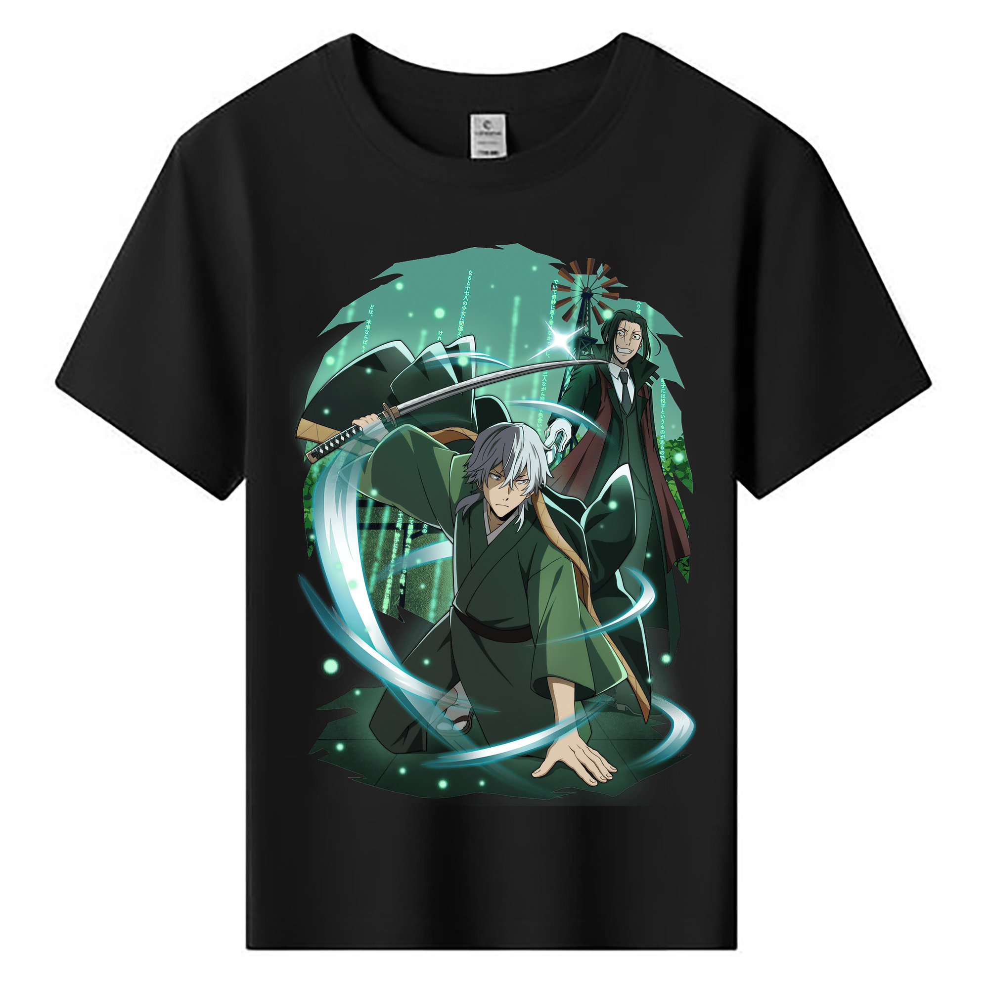 （画像用） 文豪ストレイドッグス Bungo Stray Dogs 綿100％キッズTシャツ（フロントプリント）