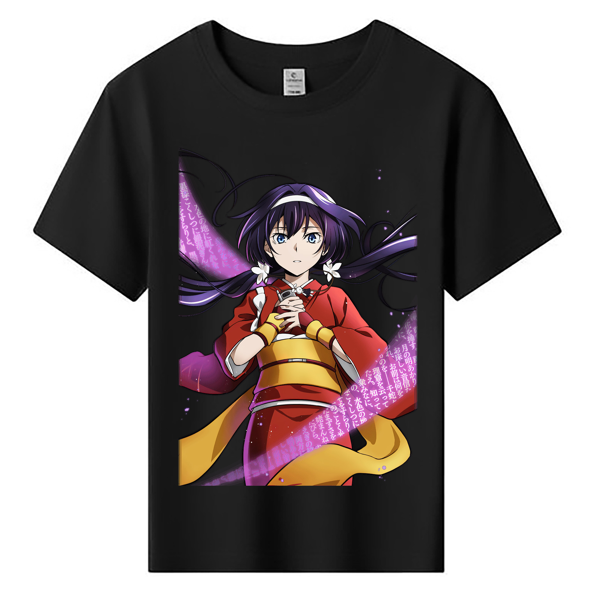 （画像用） 文豪ストレイドッグス Bungo Stray Dogs 綿100％キッズTシャツ（フロントプリント）