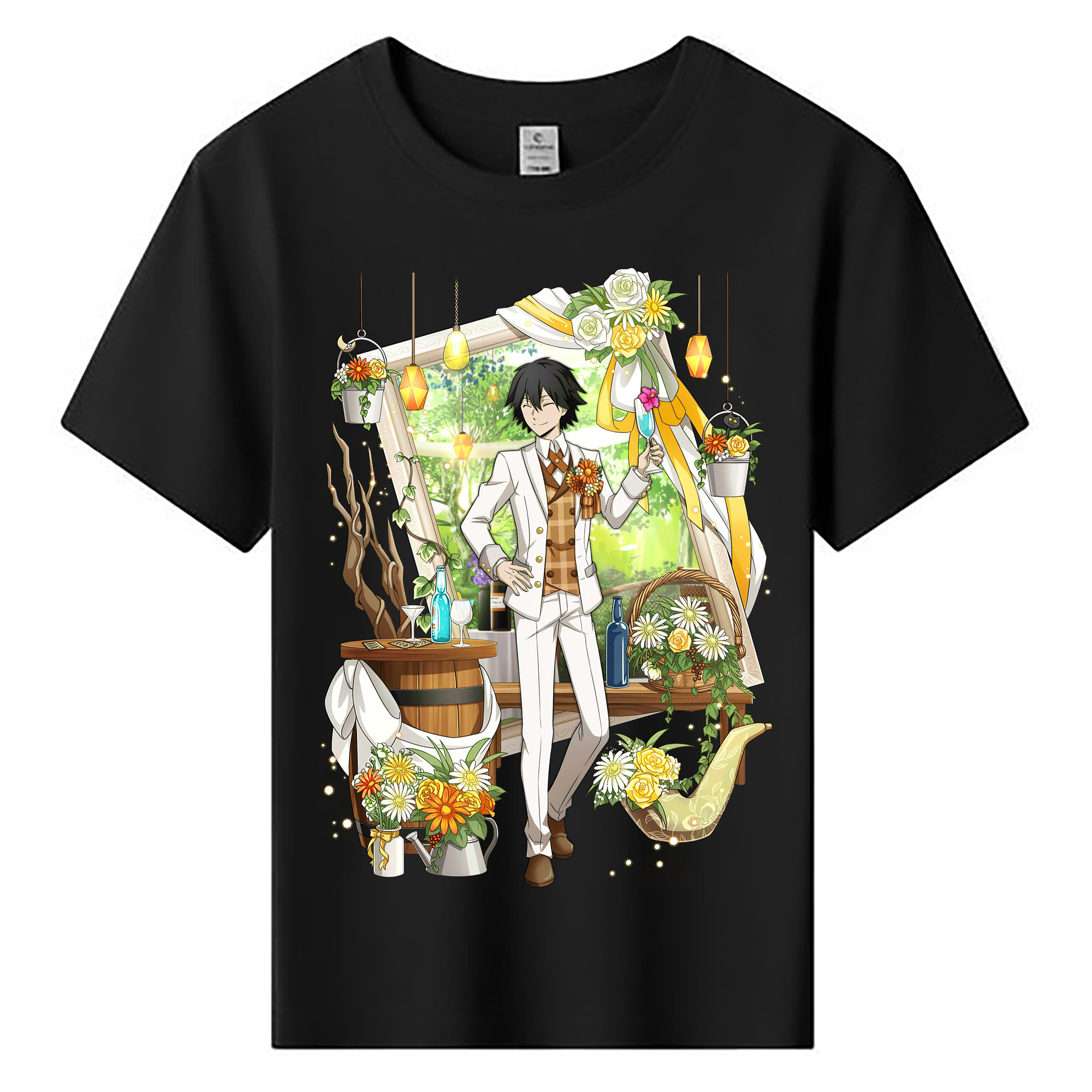 （画像用） 文豪ストレイドッグス Bungo Stray Dogs 綿100％キッズTシャツ（フロントプリント）