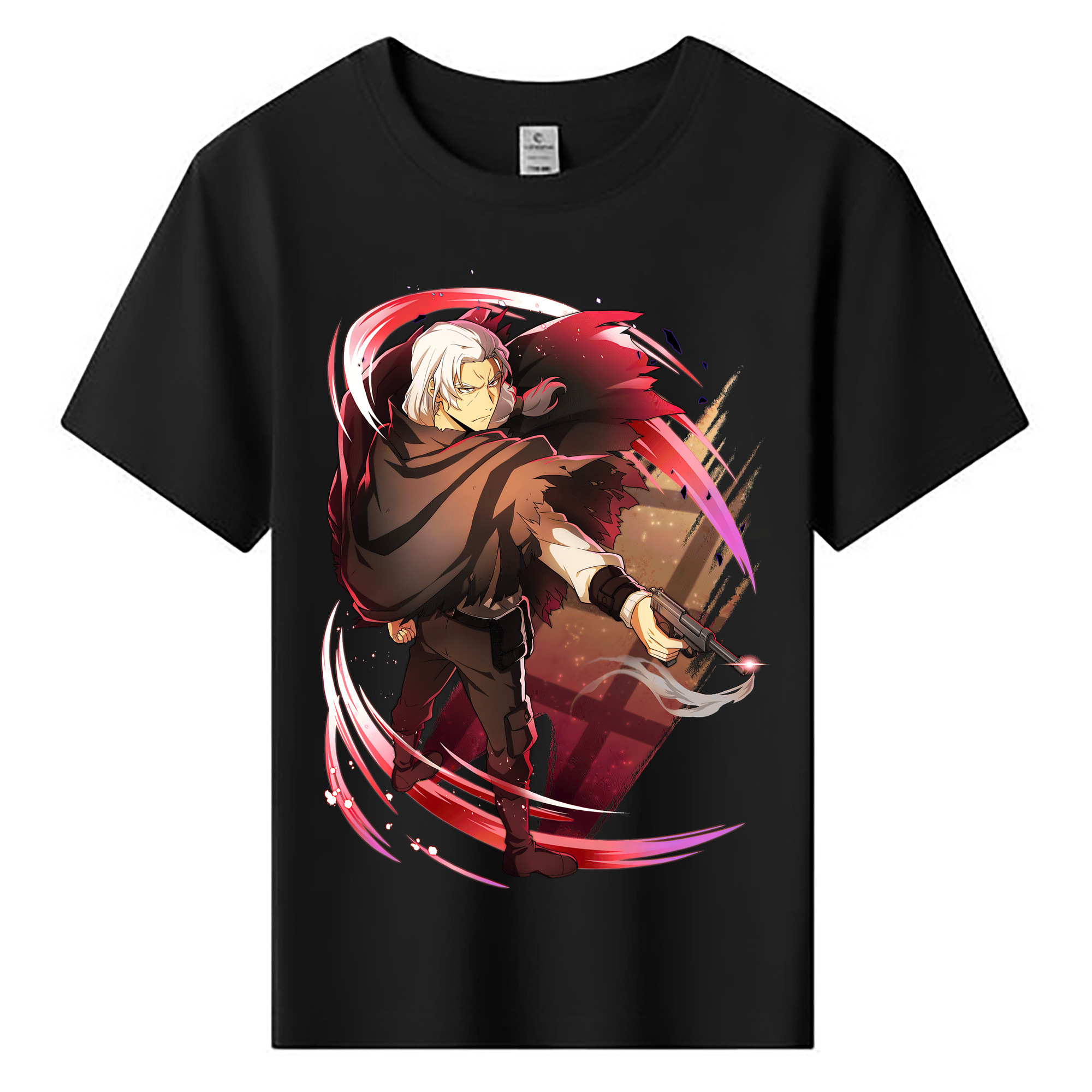 （画像用） 文豪ストレイドッグス Bungo Stray Dogs 綿100％キッズTシャツ（フロントプリント）