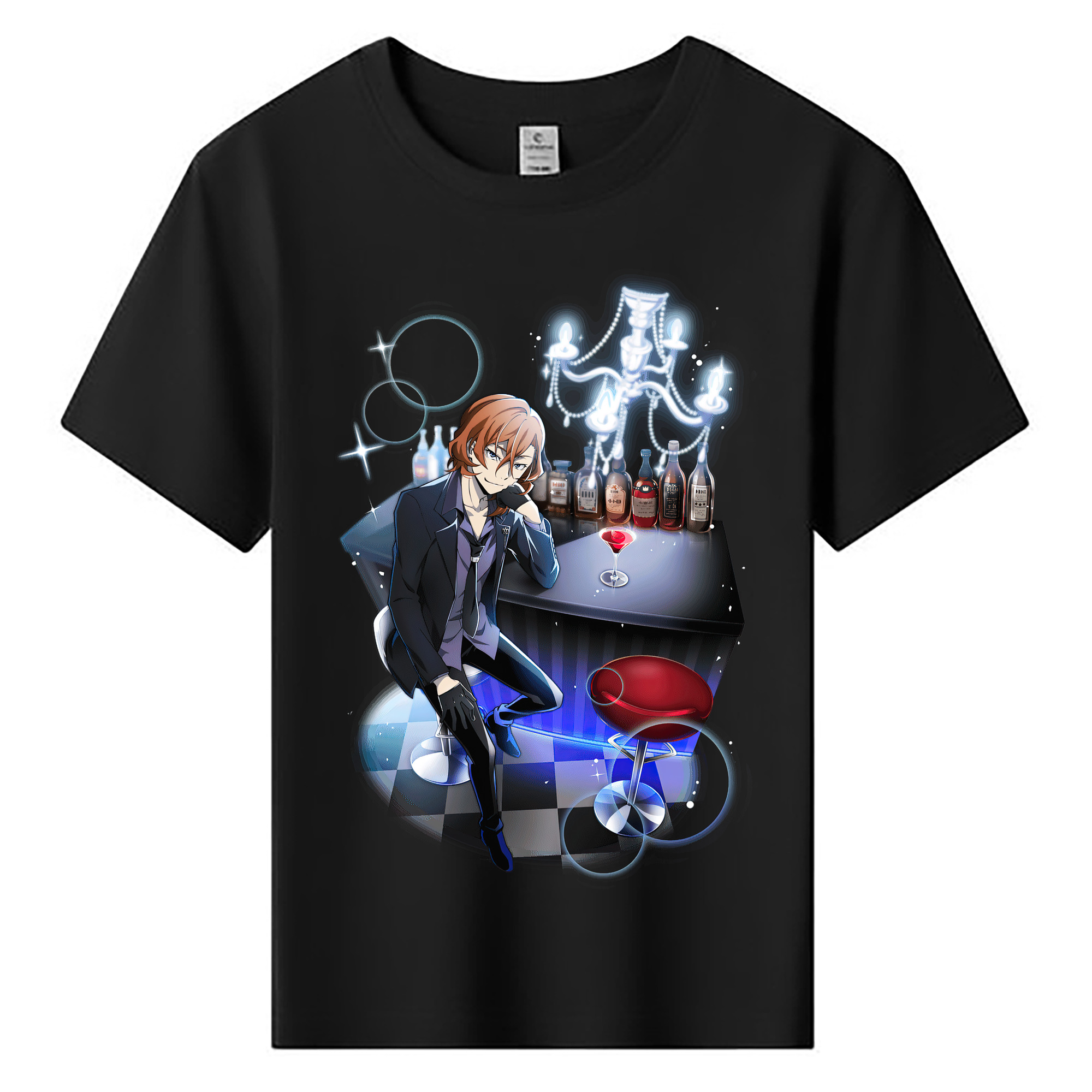 （画像用） 文豪ストレイドッグス Bungo Stray Dogs 綿100％キッズTシャツ（フロントプリント）