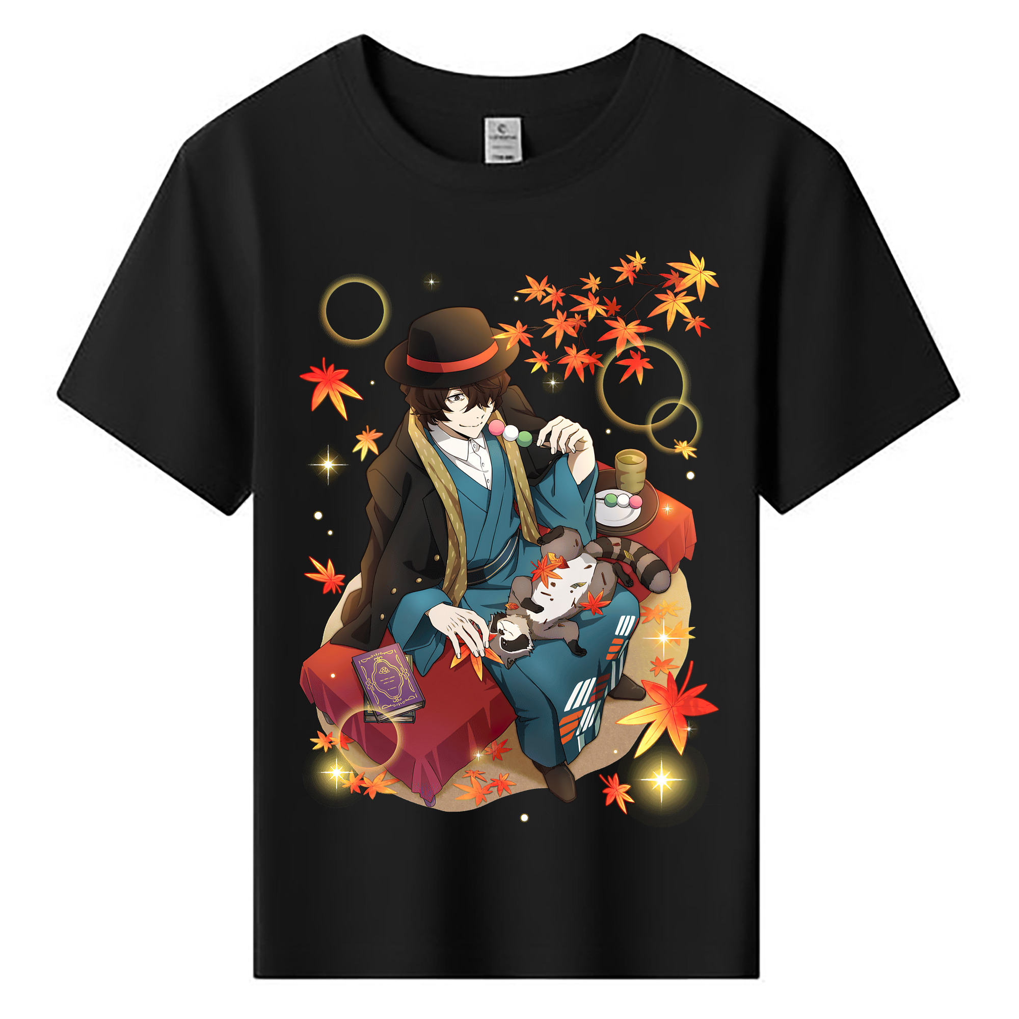 （画像用） 文豪ストレイドッグス Bungo Stray Dogs 綿100％キッズTシャツ（フロントプリント）