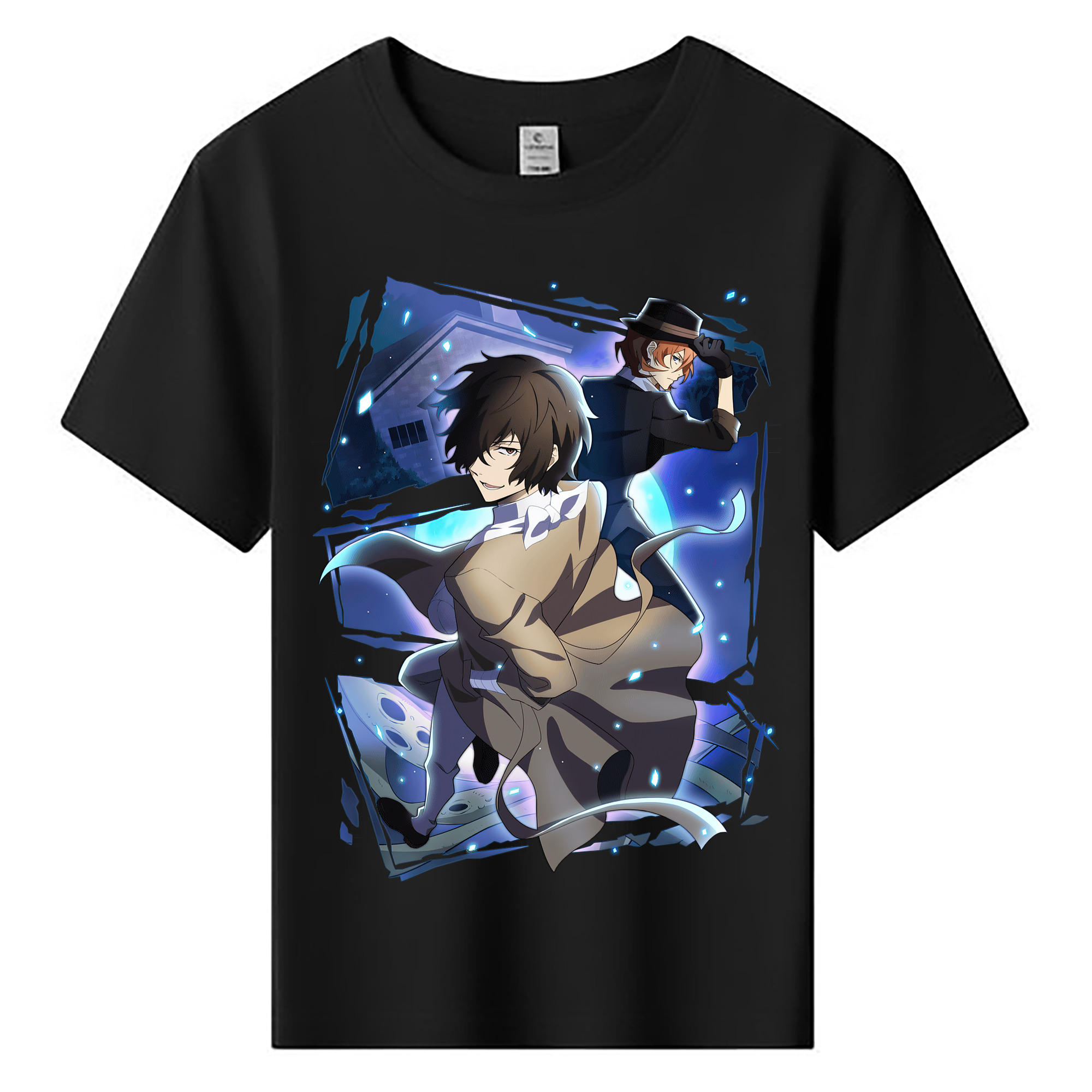 （画像用） 文豪ストレイドッグス Bungo Stray Dogs 綿100％キッズTシャツ（フロントプリント）