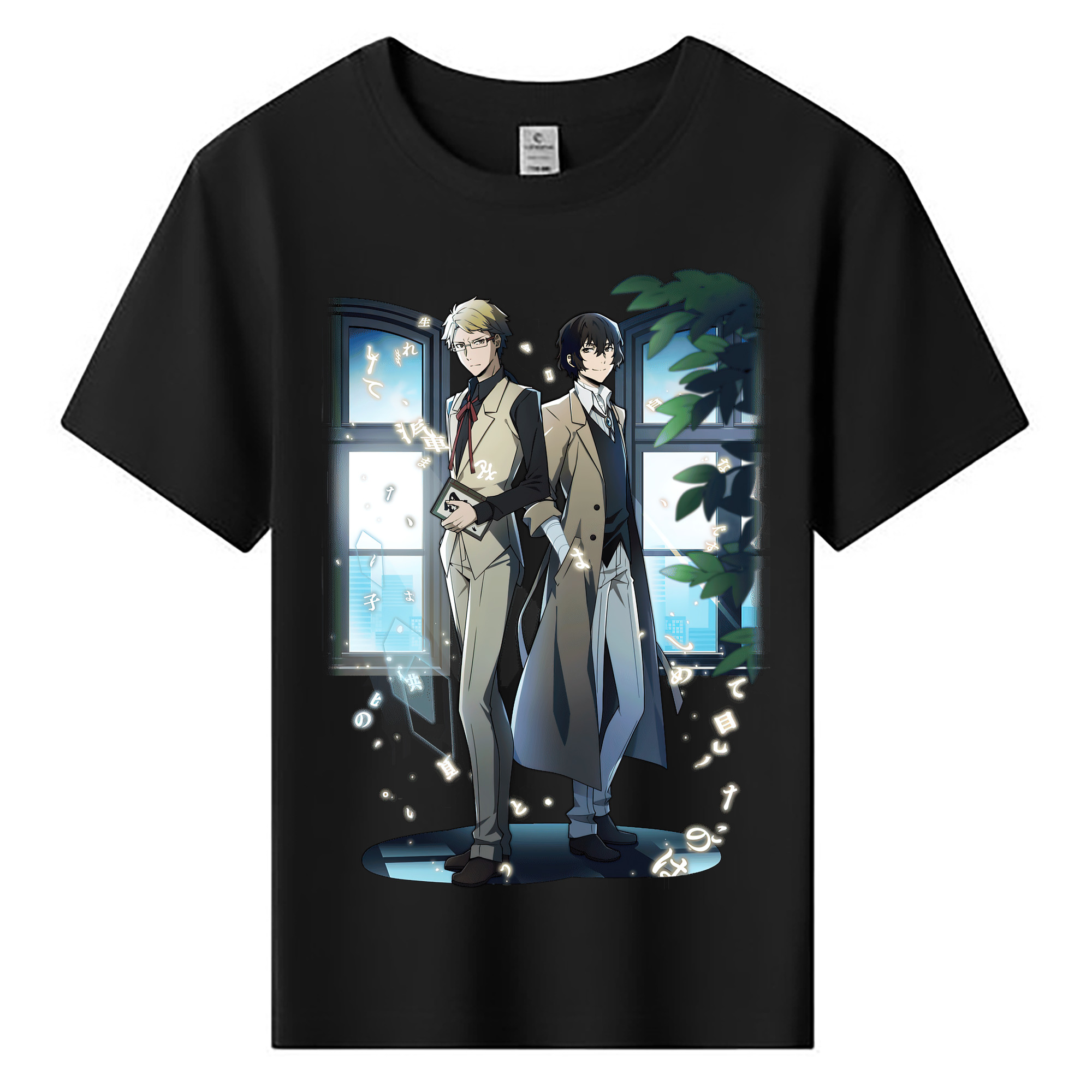 （画像用） 文豪ストレイドッグス Bungo Stray Dogs 綿100％キッズTシャツ（フロントプリント）