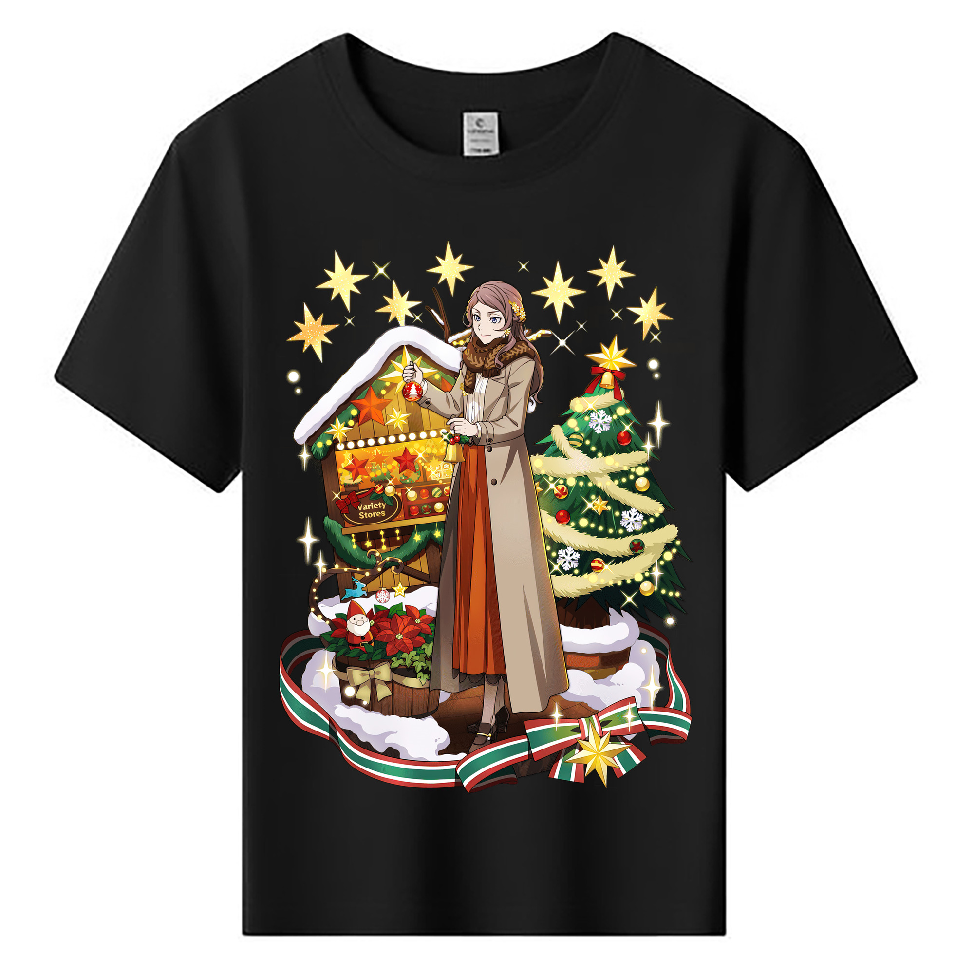 （画像用） 文豪ストレイドッグス Bungo Stray Dogs 綿100％キッズTシャツ（フロントプリント）