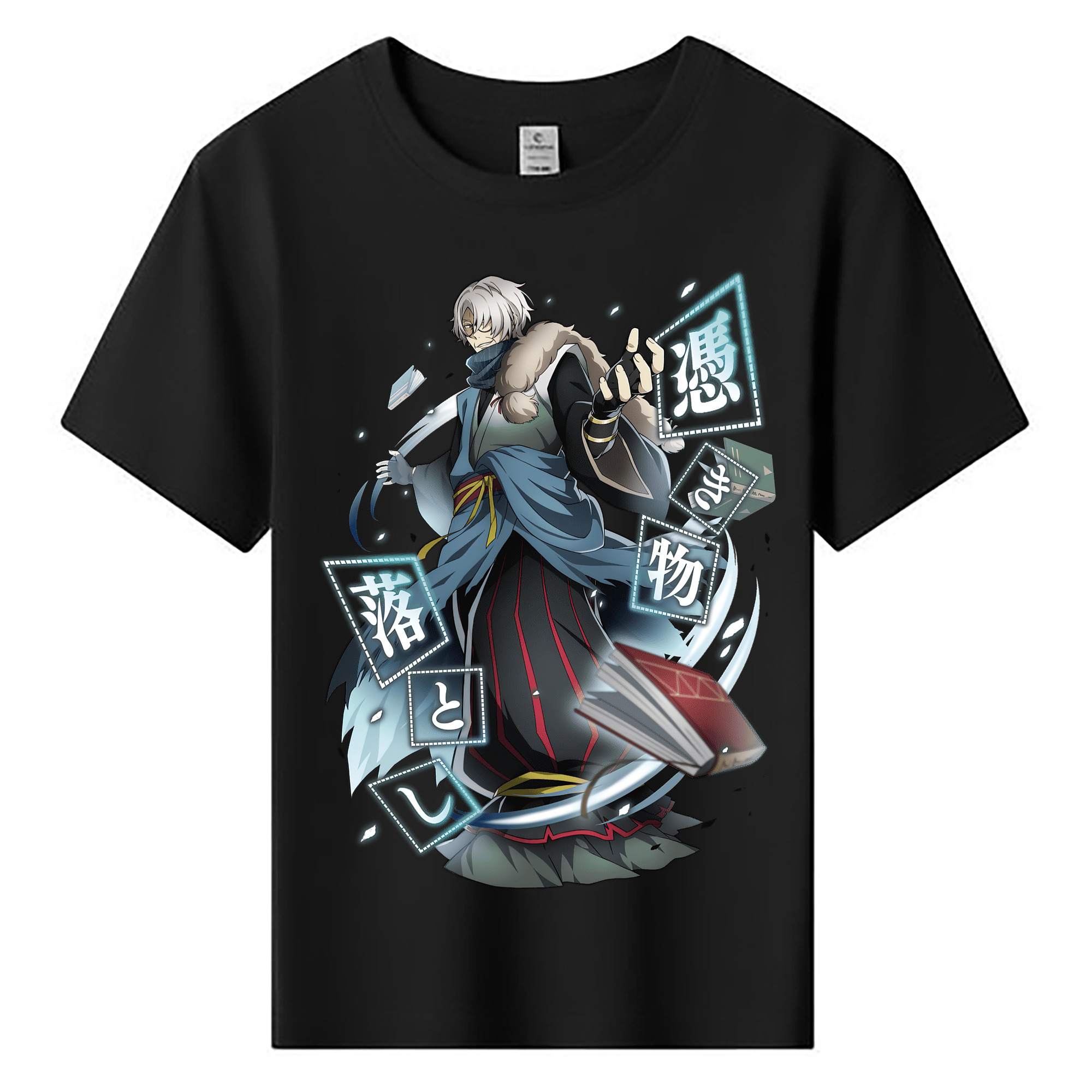（画像用） 文豪ストレイドッグス Bungo Stray Dogs 綿100％キッズTシャツ（フロントプリント）