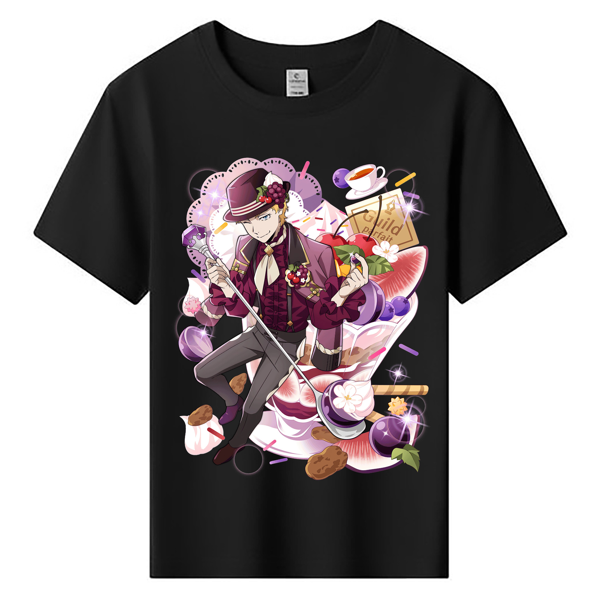 （画像用） 文豪ストレイドッグス Bungo Stray Dogs 綿100％キッズTシャツ（フロントプリント）