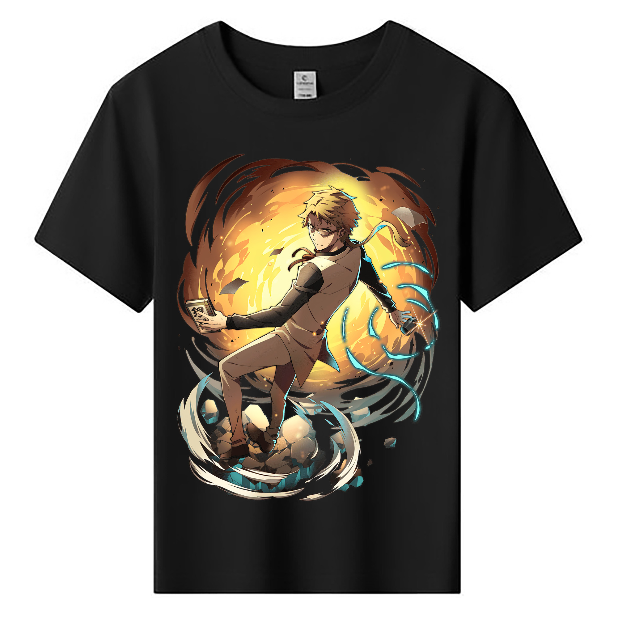 （画像用） 文豪ストレイドッグス Bungo Stray Dogs 綿100％キッズTシャツ（フロントプリント）