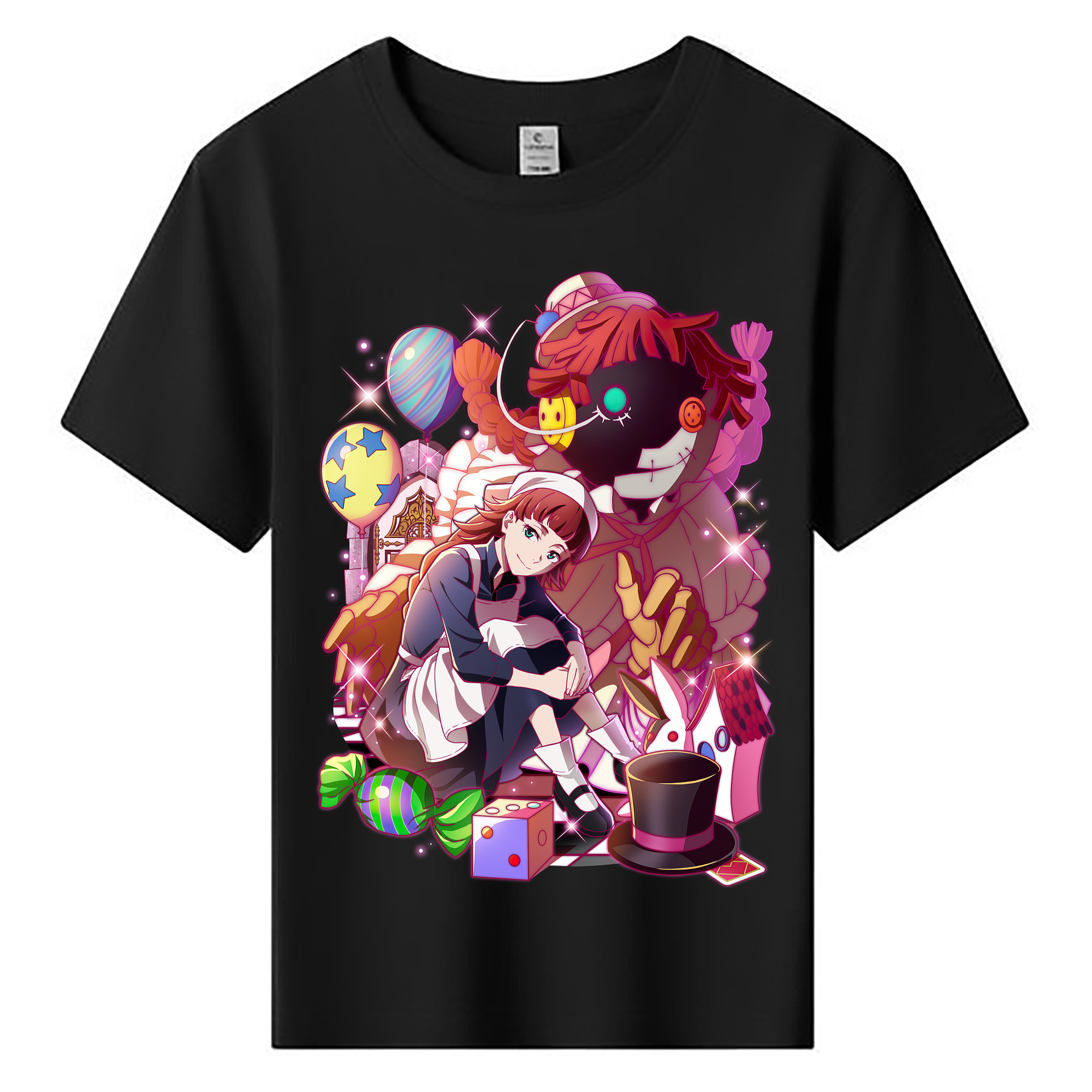 （画像用） 文豪ストレイドッグス Bungo Stray Dogs 綿100％キッズTシャツ（フロントプリント）