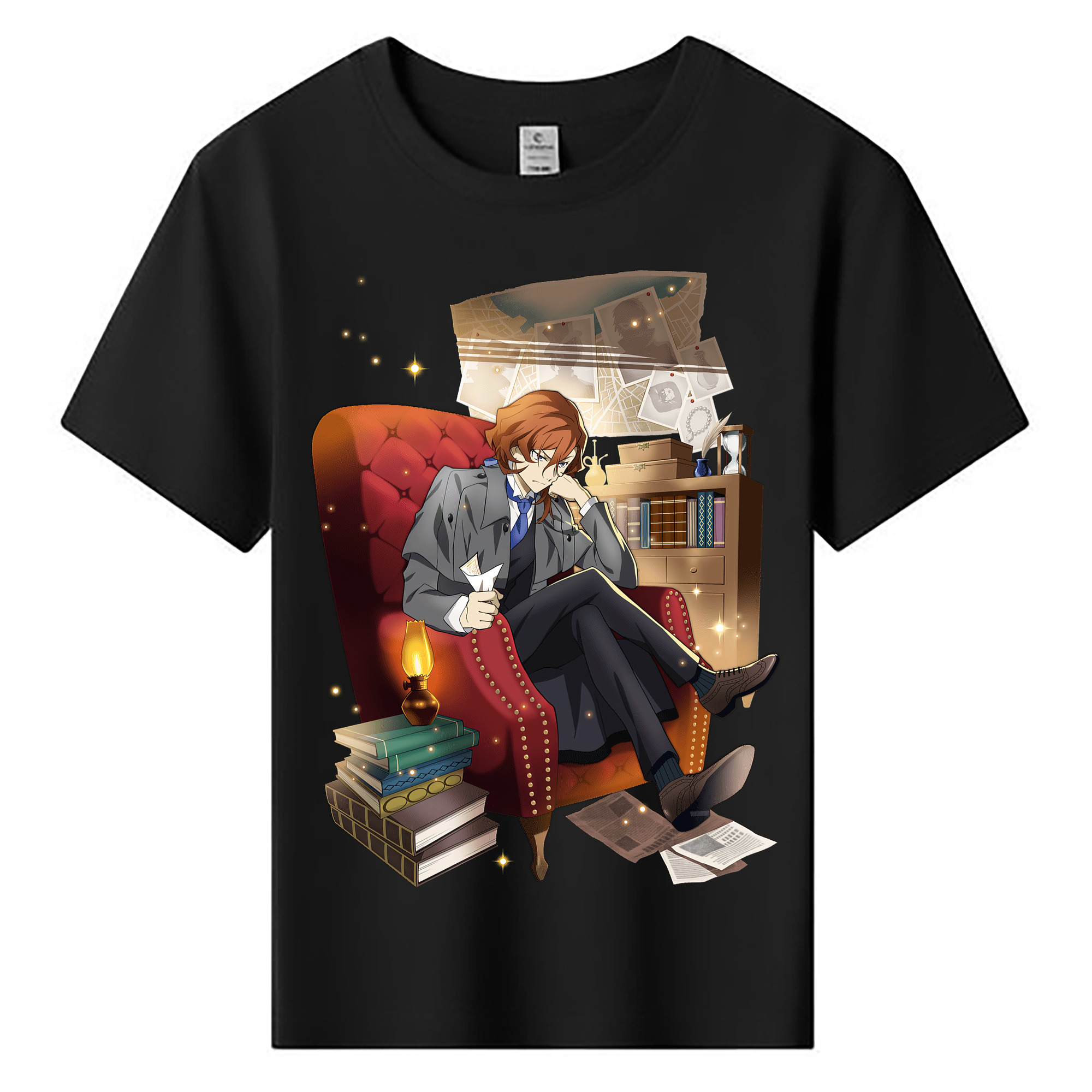 （画像用） 文豪ストレイドッグス Bungo Stray Dogs 綿100％キッズTシャツ（フロントプリント）