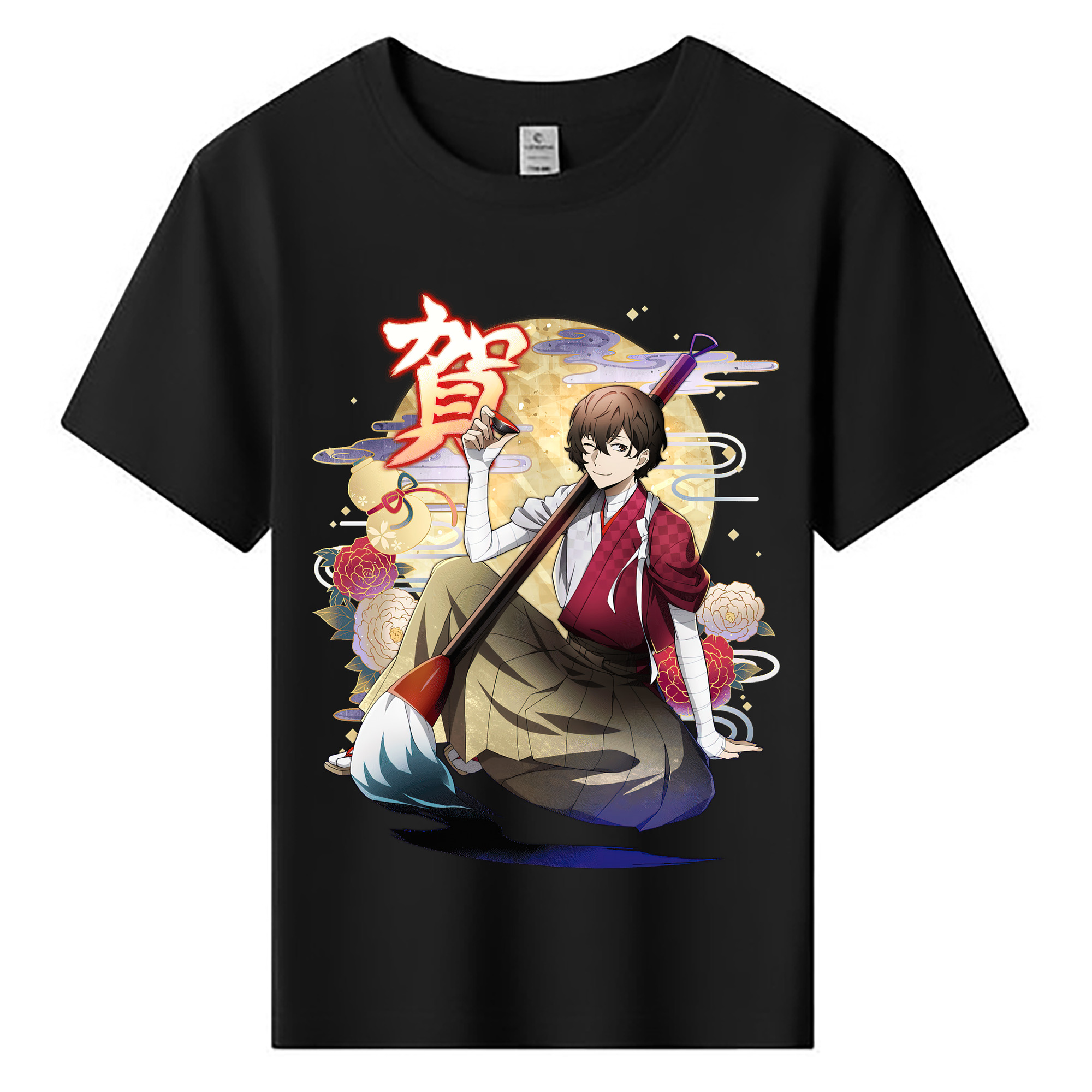 （画像用） 文豪ストレイドッグス Bungo Stray Dogs 綿100％キッズTシャツ（フロントプリント）