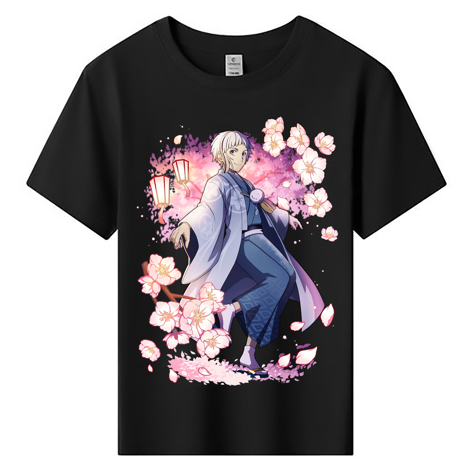 （画像用） 文豪ストレイドッグス Bungo Stray Dogs 綿100％キッズTシャツ（フロントプリント）