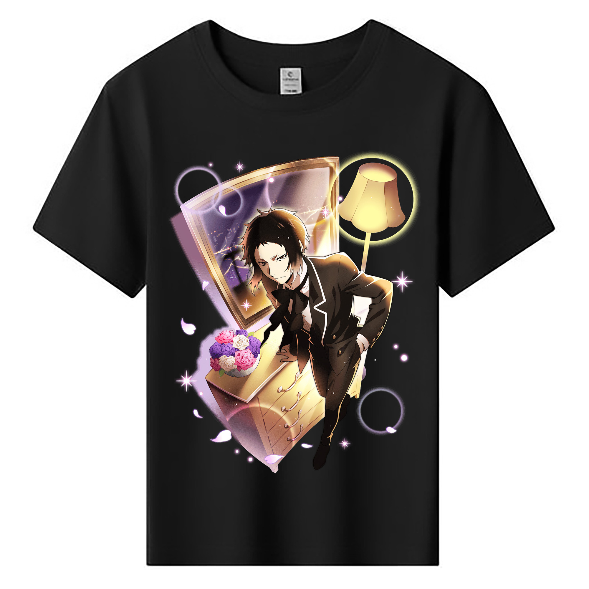 （画像用） 文豪ストレイドッグス Bungo Stray Dogs 綿100％キッズTシャツ（フロントプリント）