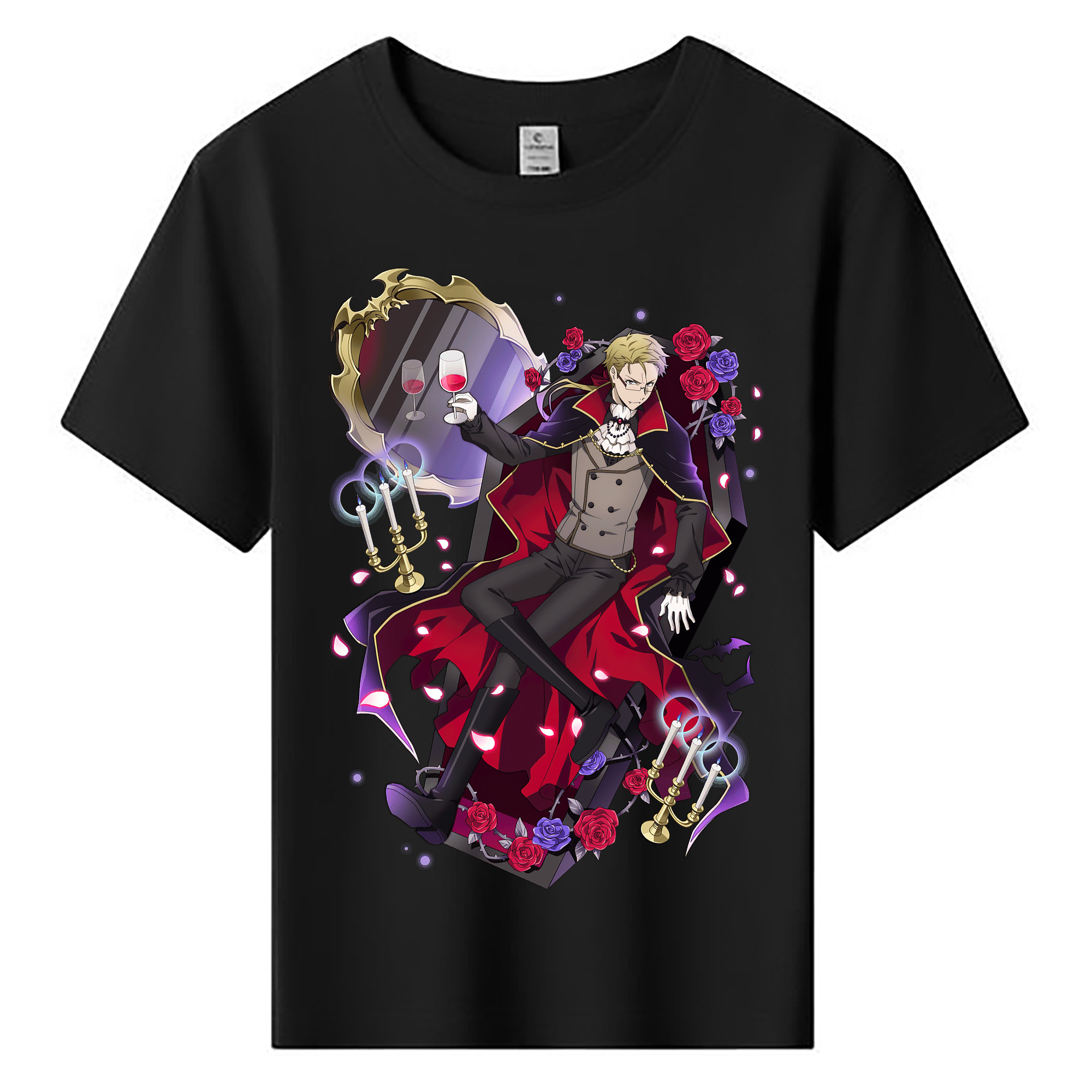（画像用） 文豪ストレイドッグス Bungo Stray Dogs 綿100％キッズTシャツ（フロントプリント）