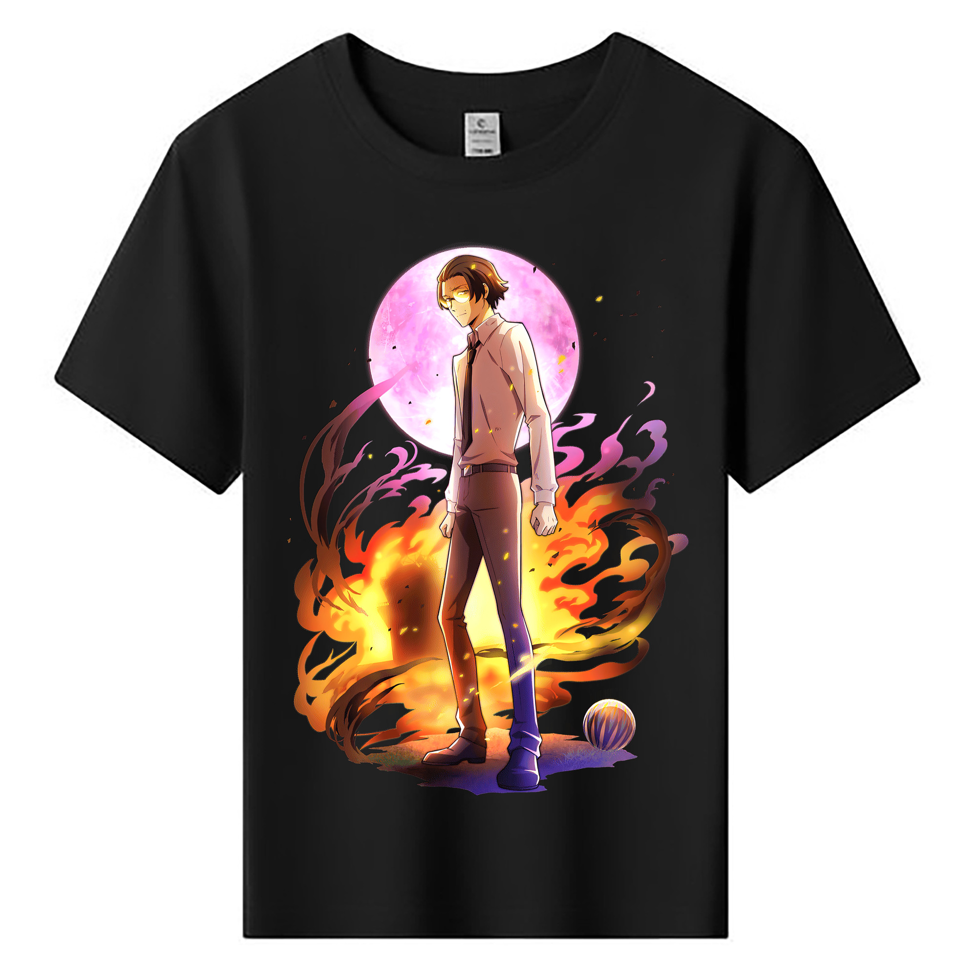 （画像用） 文豪ストレイドッグス Bungo Stray Dogs 綿100％キッズTシャツ（フロントプリント）