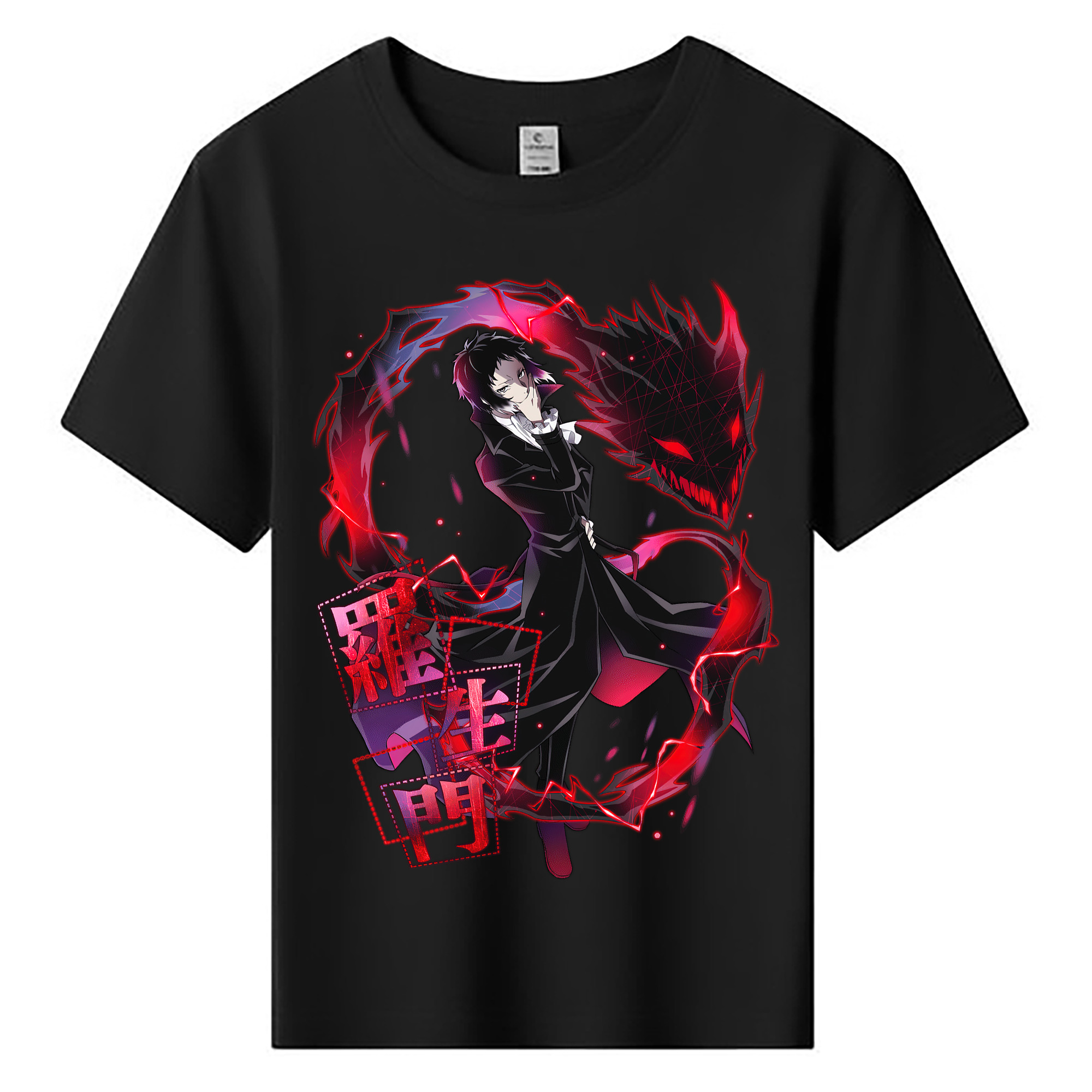 （画像用） 文豪ストレイドッグス Bungo Stray Dogs 綿100％キッズTシャツ（フロントプリント）