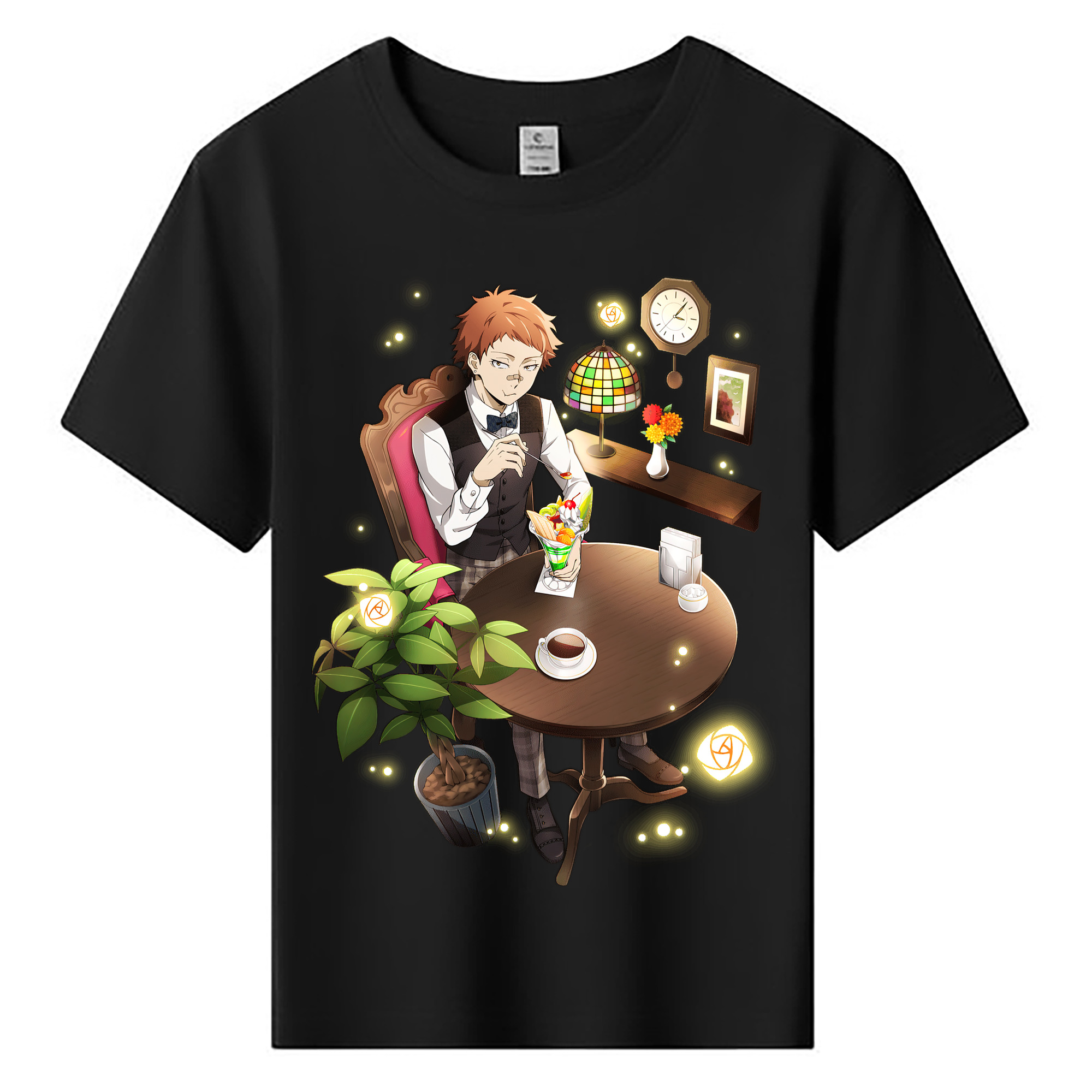 （画像用） 文豪ストレイドッグス Bungo Stray Dogs 綿100％キッズTシャツ（フロントプリント）