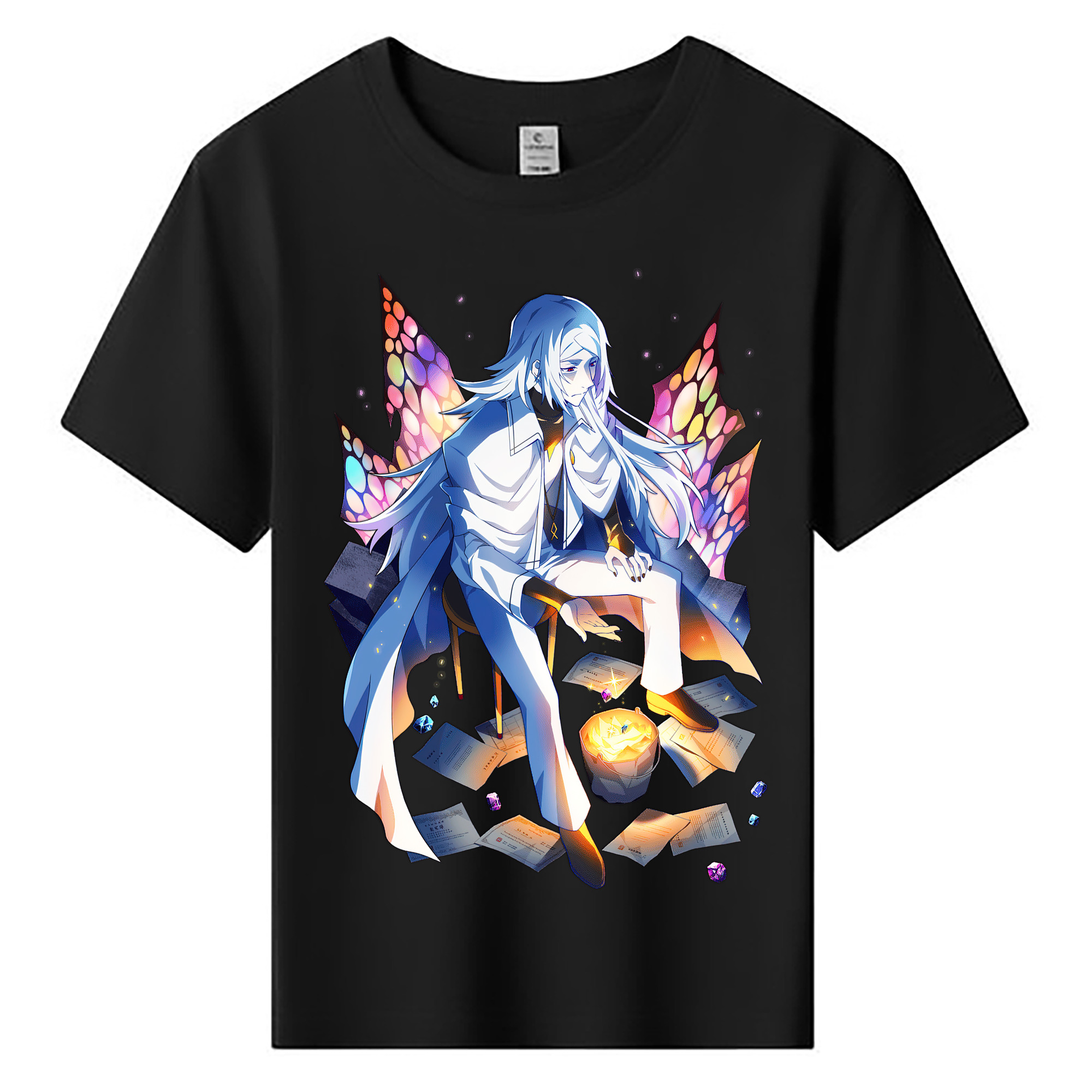 （画像用） 文豪ストレイドッグス Bungo Stray Dogs 綿100％キッズTシャツ（フロントプリント）