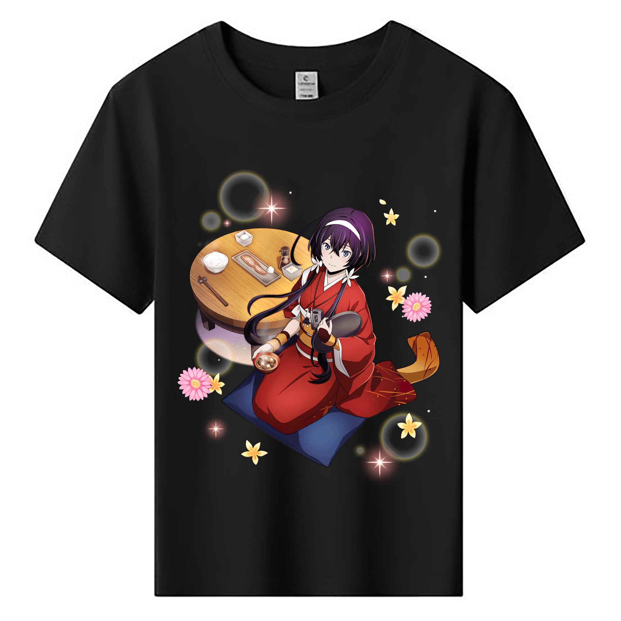 （画像用） 文豪ストレイドッグス Bungo Stray Dogs 綿100％キッズTシャツ（フロントプリント）
