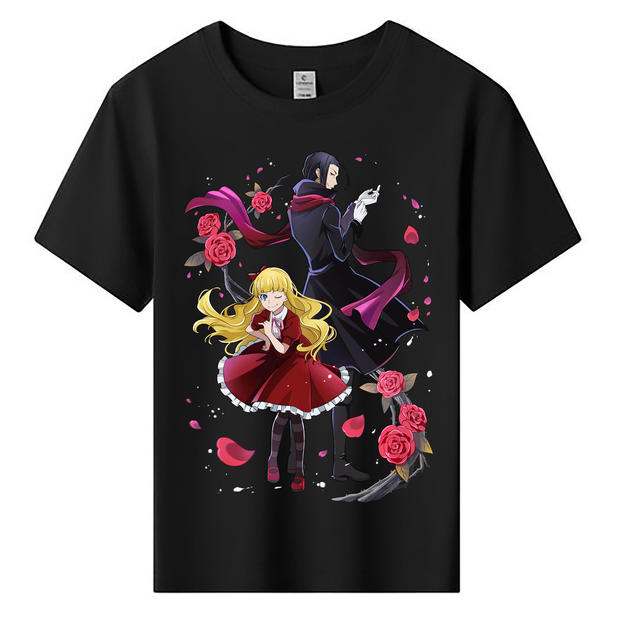 （画像用） 文豪ストレイドッグス Bungo Stray Dogs 綿100％キッズTシャツ（フロントプリント）