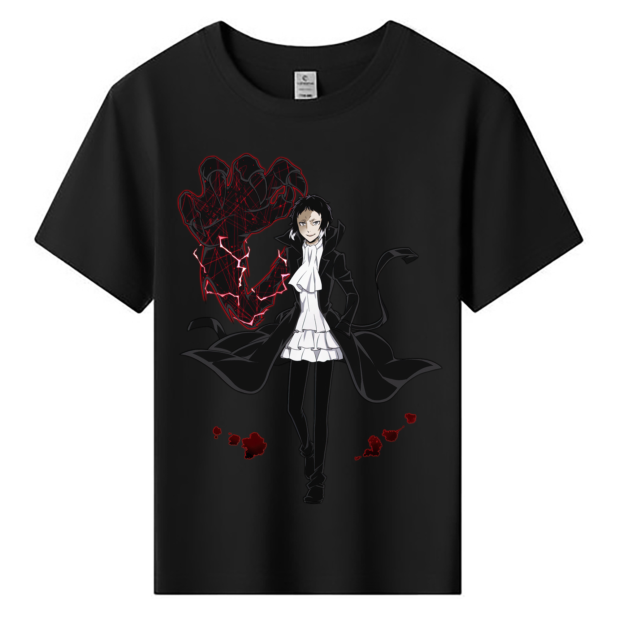（画像用） 文豪ストレイドッグス Bungo Stray Dogs 綿100％キッズTシャツ（フロントプリント）