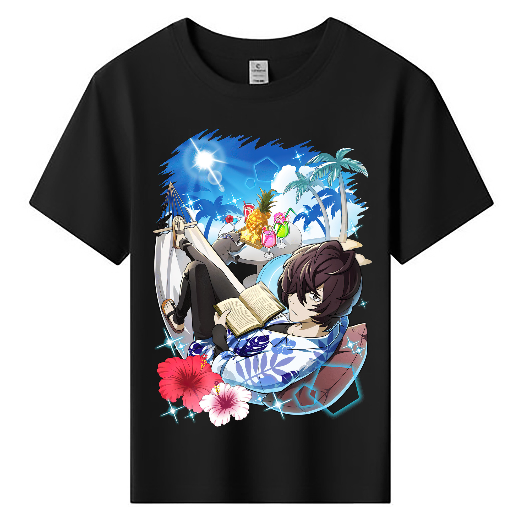 （画像用） 文豪ストレイドッグス Bungo Stray Dogs 綿100％キッズTシャツ（フロントプリント）
