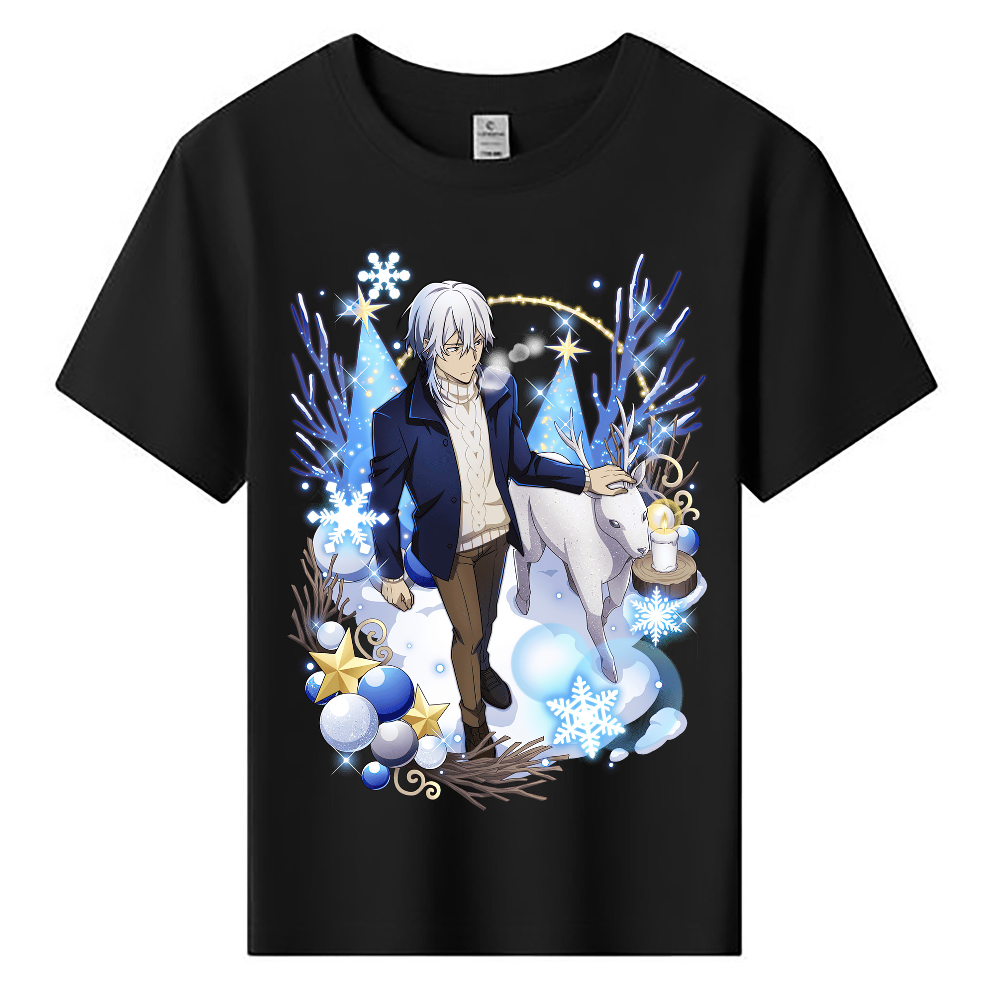 （画像用） 文豪ストレイドッグス Bungo Stray Dogs 綿100％キッズTシャツ（フロントプリント）