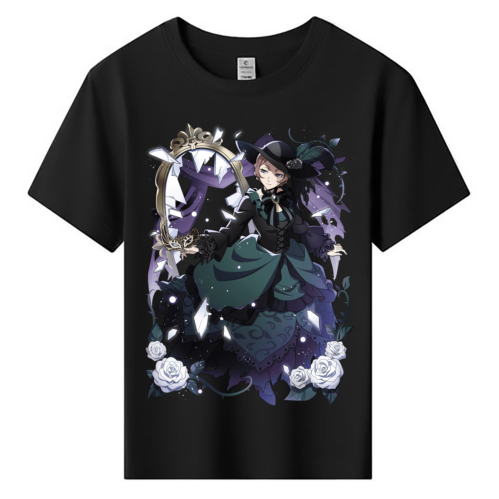 （画像用） 文豪ストレイドッグス Bungo Stray Dogs 綿100％キッズTシャツ（フロントプリント）