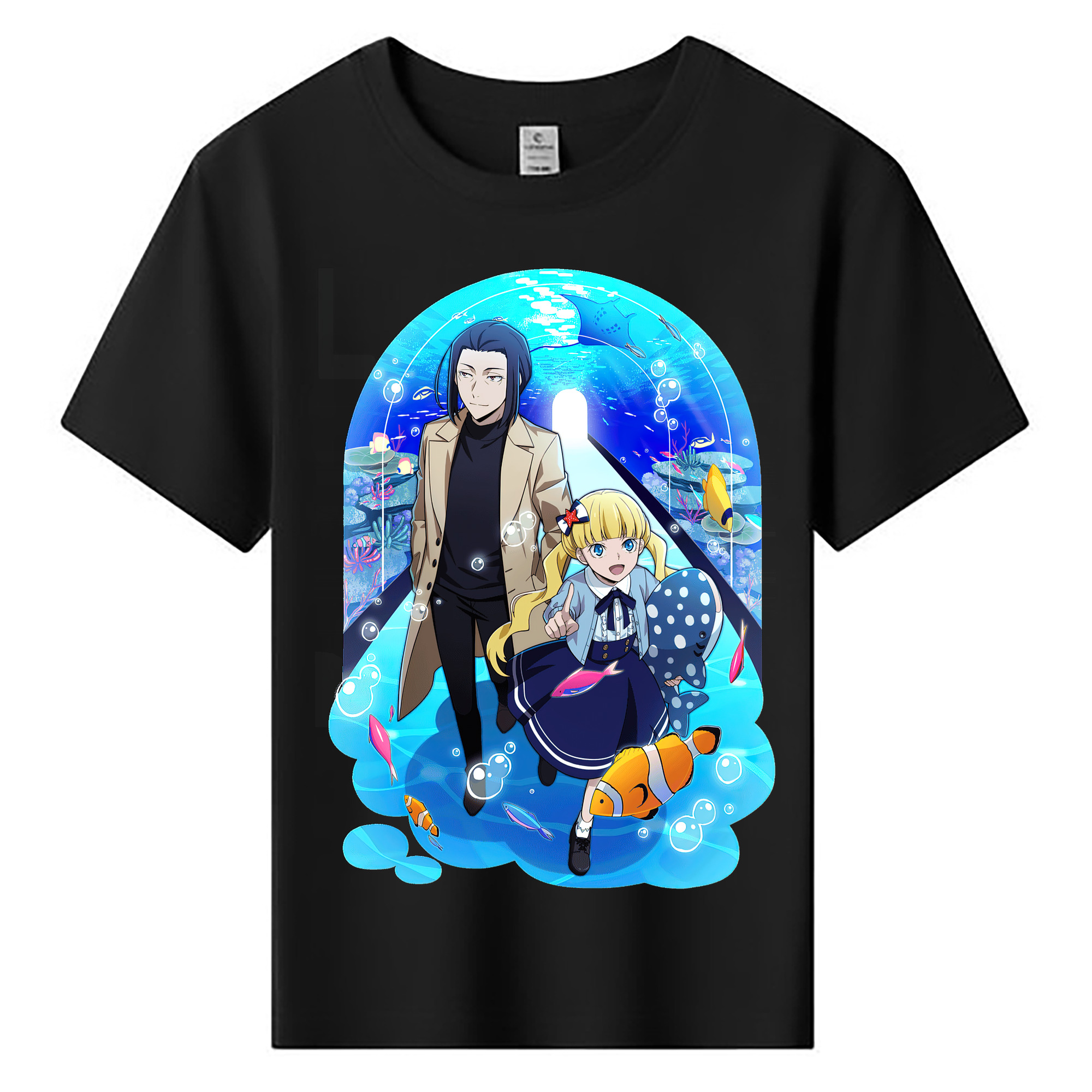 文豪ストレイドッグス Bungo Stray Dogs 綿100％キッズTシャツ（フロントプリント）